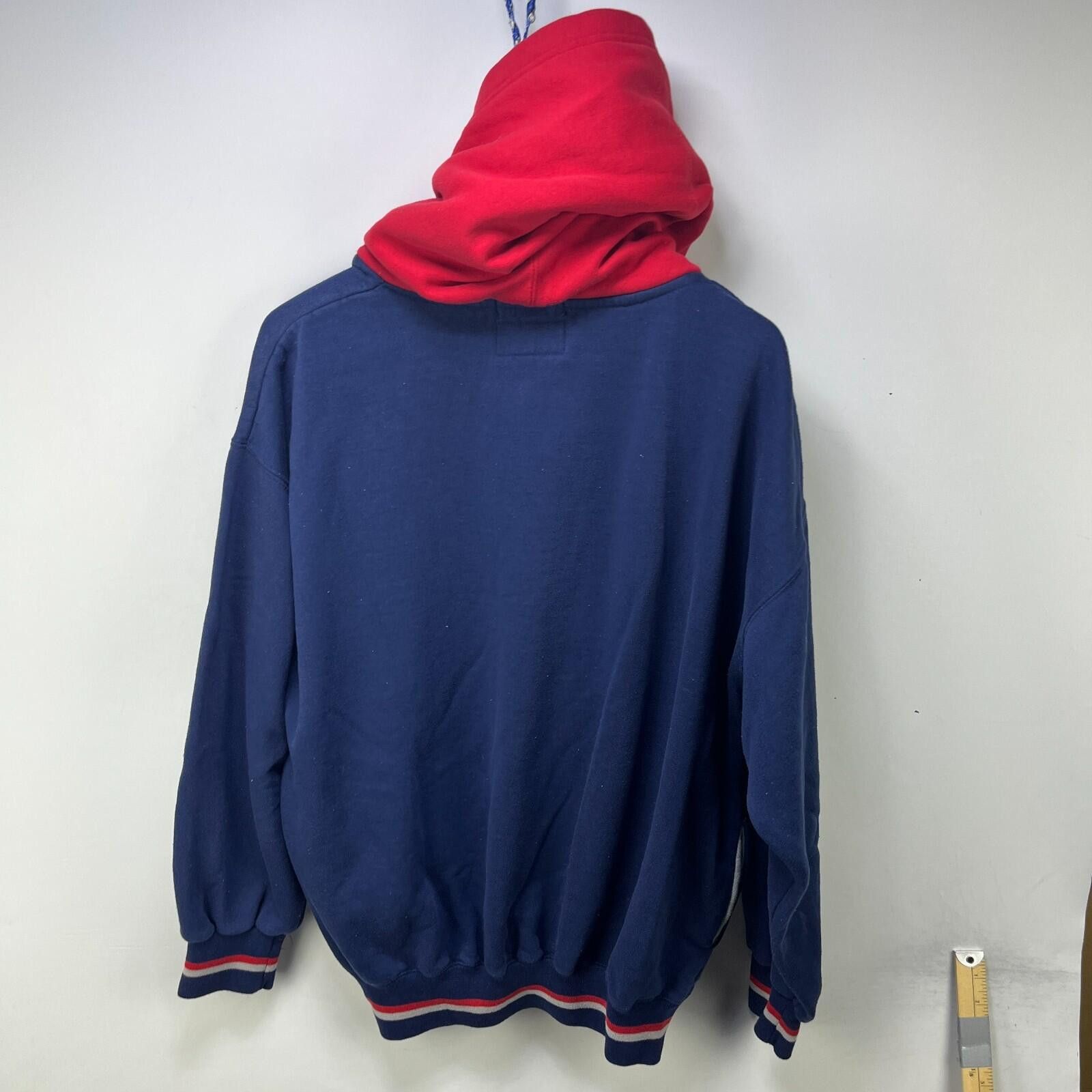 Starter Vintage 90s Starter New York Yankees Double Hood Hoodie XL Size ONE SIZE - 10 Thumbnail