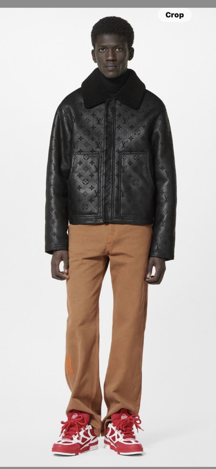 Louis Vuitton Louis vuitton shearling monogram jacket. 54/44/XL Size US L / EU 52-54 / 3 - 1 Thumbnail