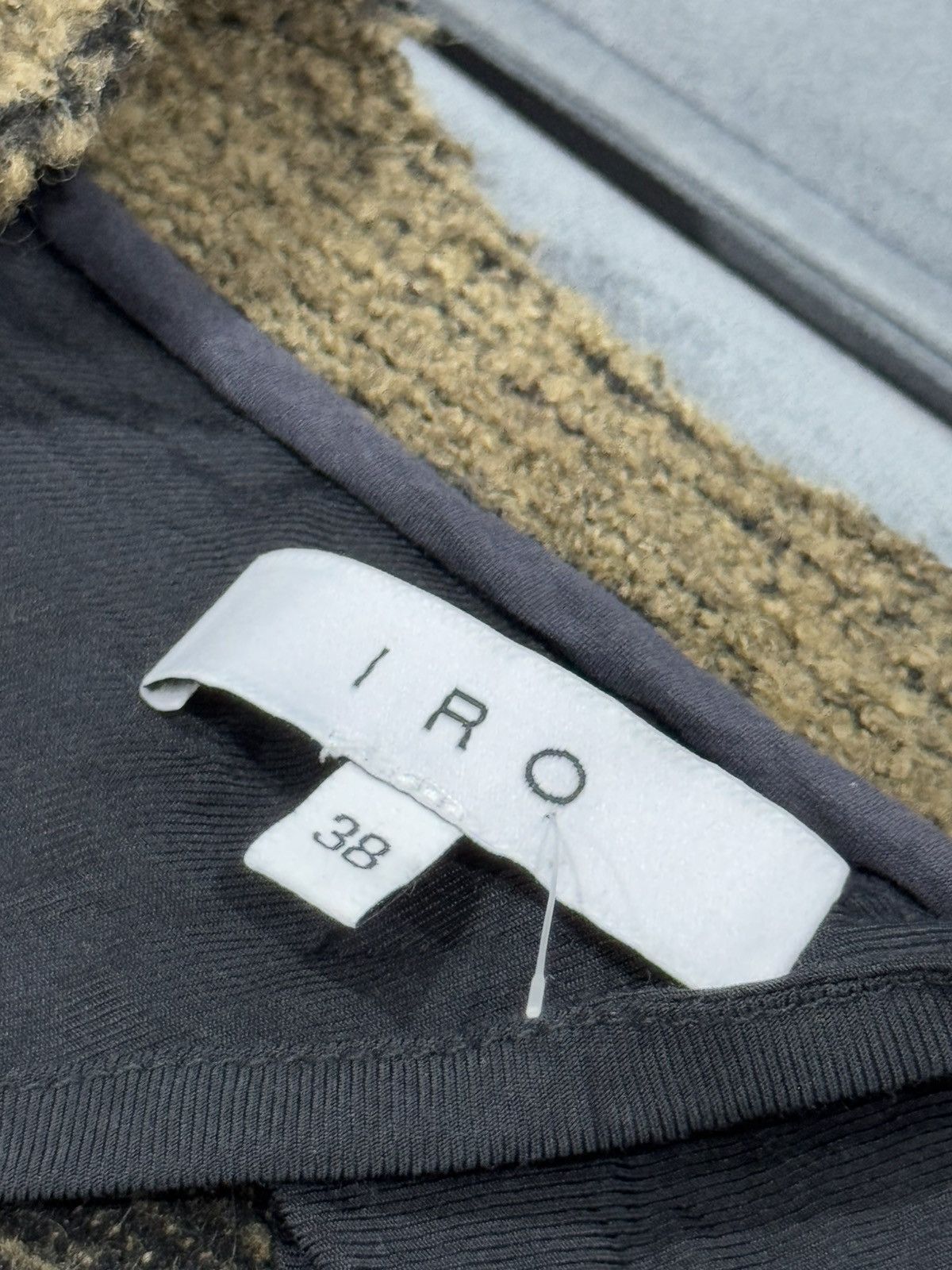 Iro Avant Garde Iro Rick Owens Style Wool Luxury Y2K Zip Jacket Size XS / US 0-2 / IT 36-38 - 8 Thumbnail