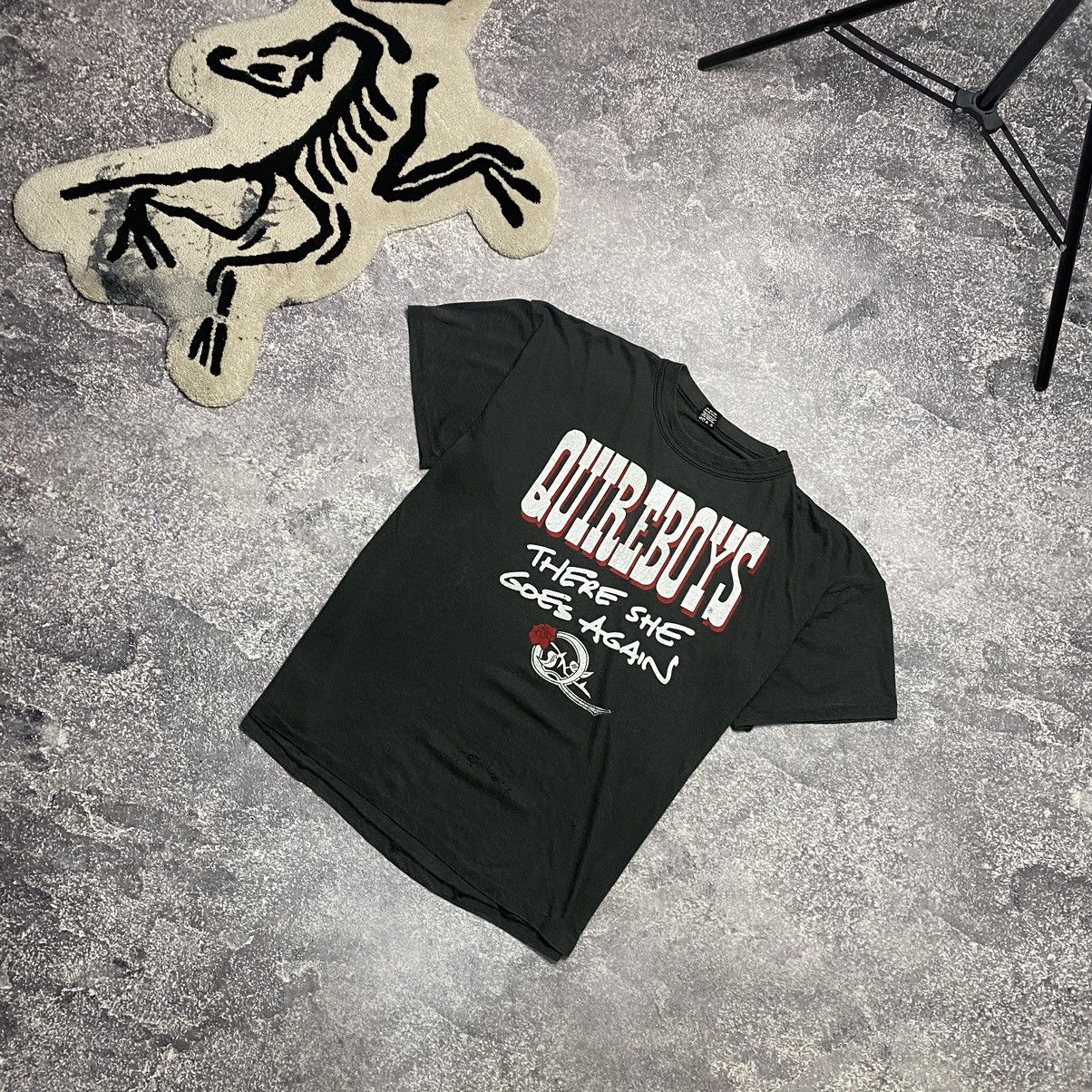 Band Tees × Vintage Vintage Quireboys There She Goes Again 90’s singl stitch tee Size US M / EU 48-50 / 2 - 1 Thumbnail