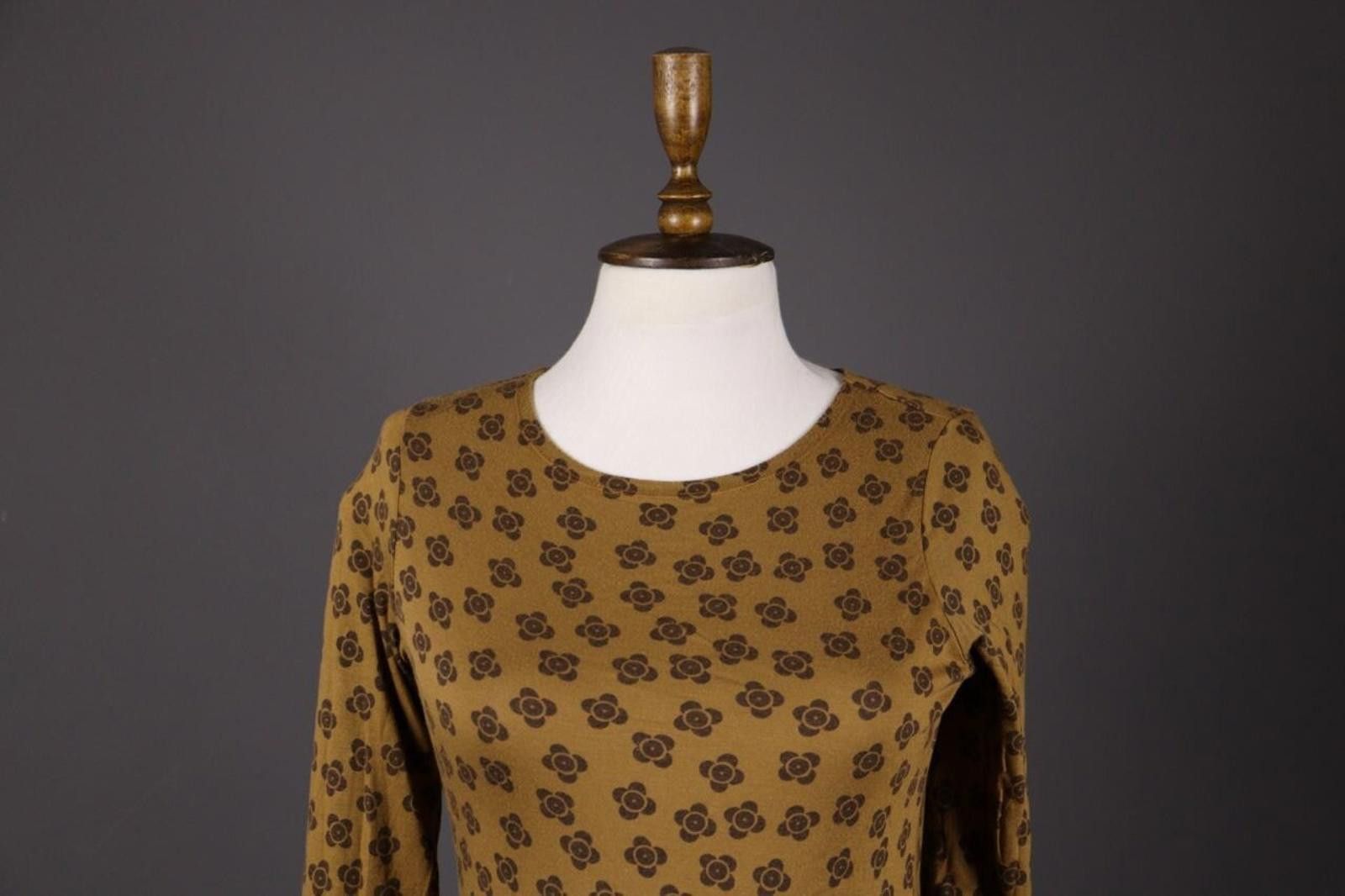 Designer Gudrun Sjoden Floral Long Sleeve Top Shirt Size S Size S / US 4 / IT 40 - 2 Thumbnail
