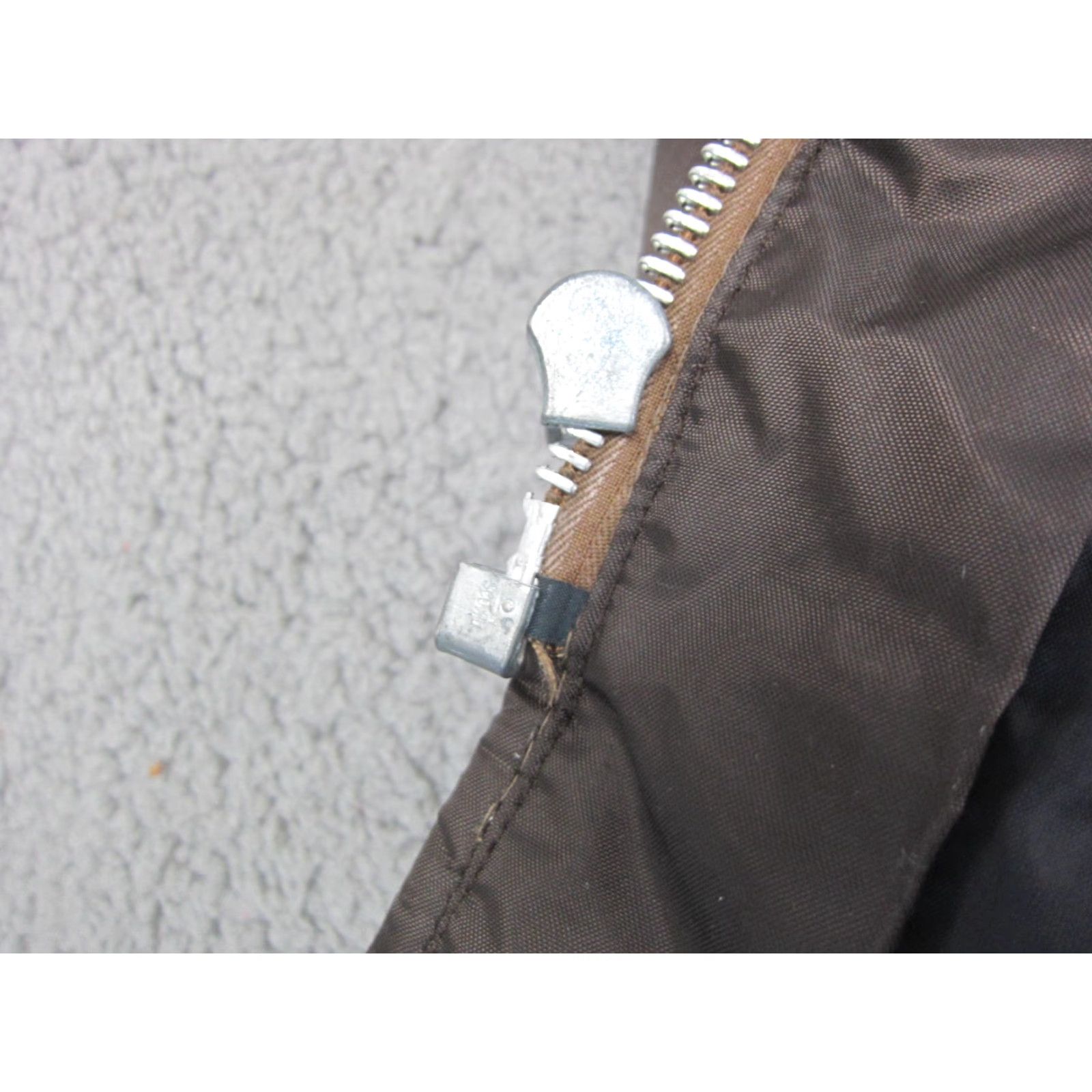 Vintage VINTAGE Cintas Jacket Mens XL Bomber Jacket Brown Parka 60s 90s USA Workwear Mens Size US XL / EU 56 / 4 - 7 Thumbnail