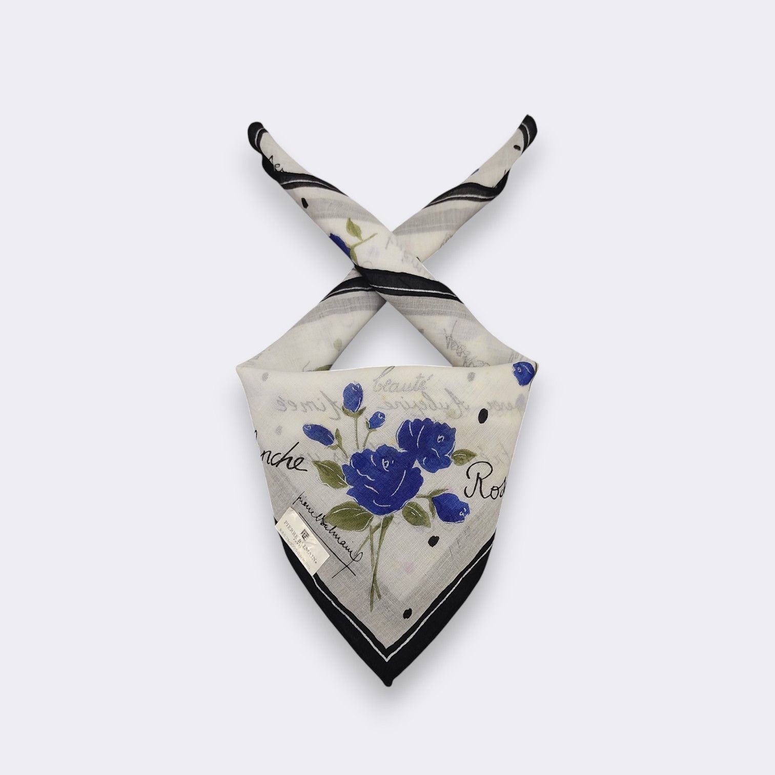 Pierre Balmain Vintage Pierre Balmain Handkerchief Neckerchief H427M Size ONE SIZE - 1 Thumbnail