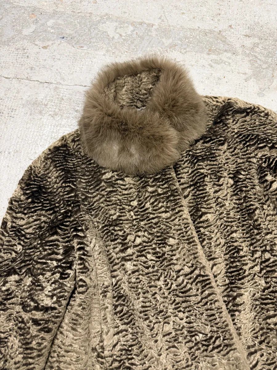 Emporio Armani AW2012 Emporio Armani Beige Fur Collar Jacket Size S / US 4 / IT 40 - 10 Thumbnail