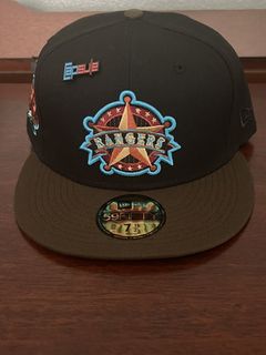 New Era 59Fifty Texas Rangers 40th Anniversary Patch Jersey Hat - Blac –  Hat Club