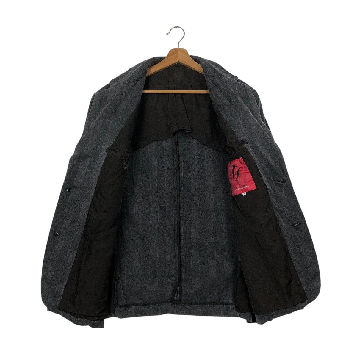 Yohji Yamamoto 🔥VINTAGE HICKORY CHORE WORKER JACKET Y’S FOR MEN STRIPED Size US M / EU 48-50 / 2 - 15 Thumbnail