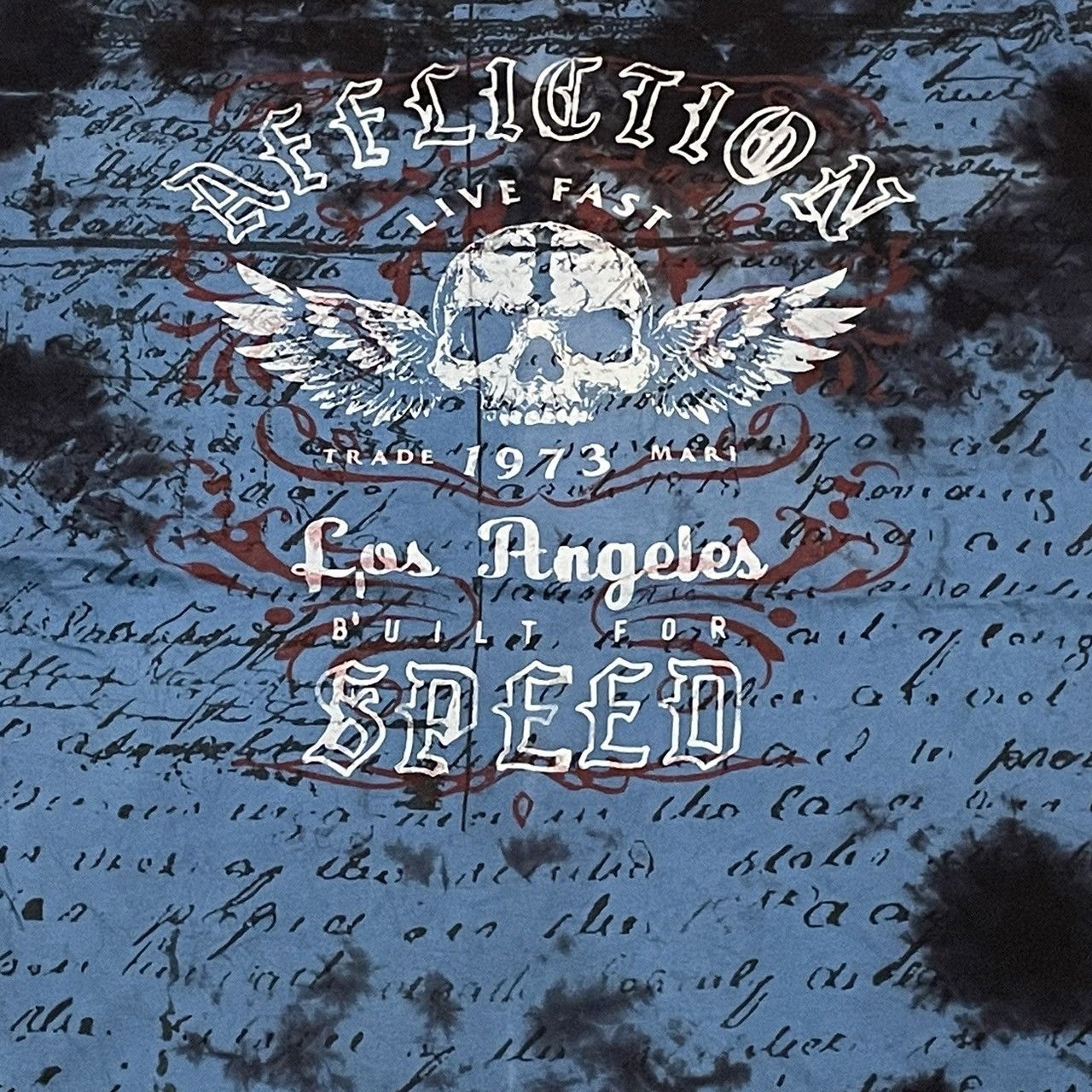 Affliction × Ed Hardy × Tapout Rare Affliction Wings Cross Tee Y2K Style Size US XL / EU 56 / 4 - 2 Thumbnail