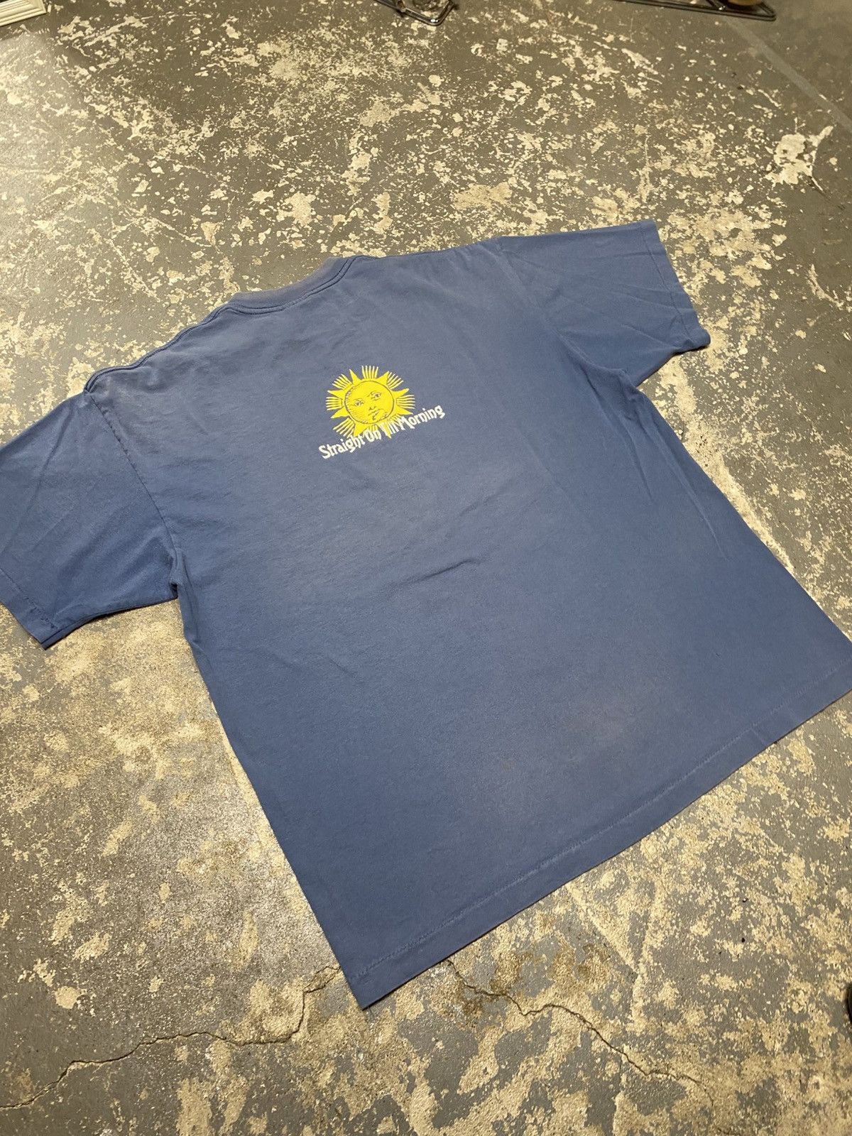Japanese Brand × Vintage Vintage Blue Travelers Cat Straight On Till Morning Tshirt Size US XL / EU 56 / 4 - 12 Thumbnail