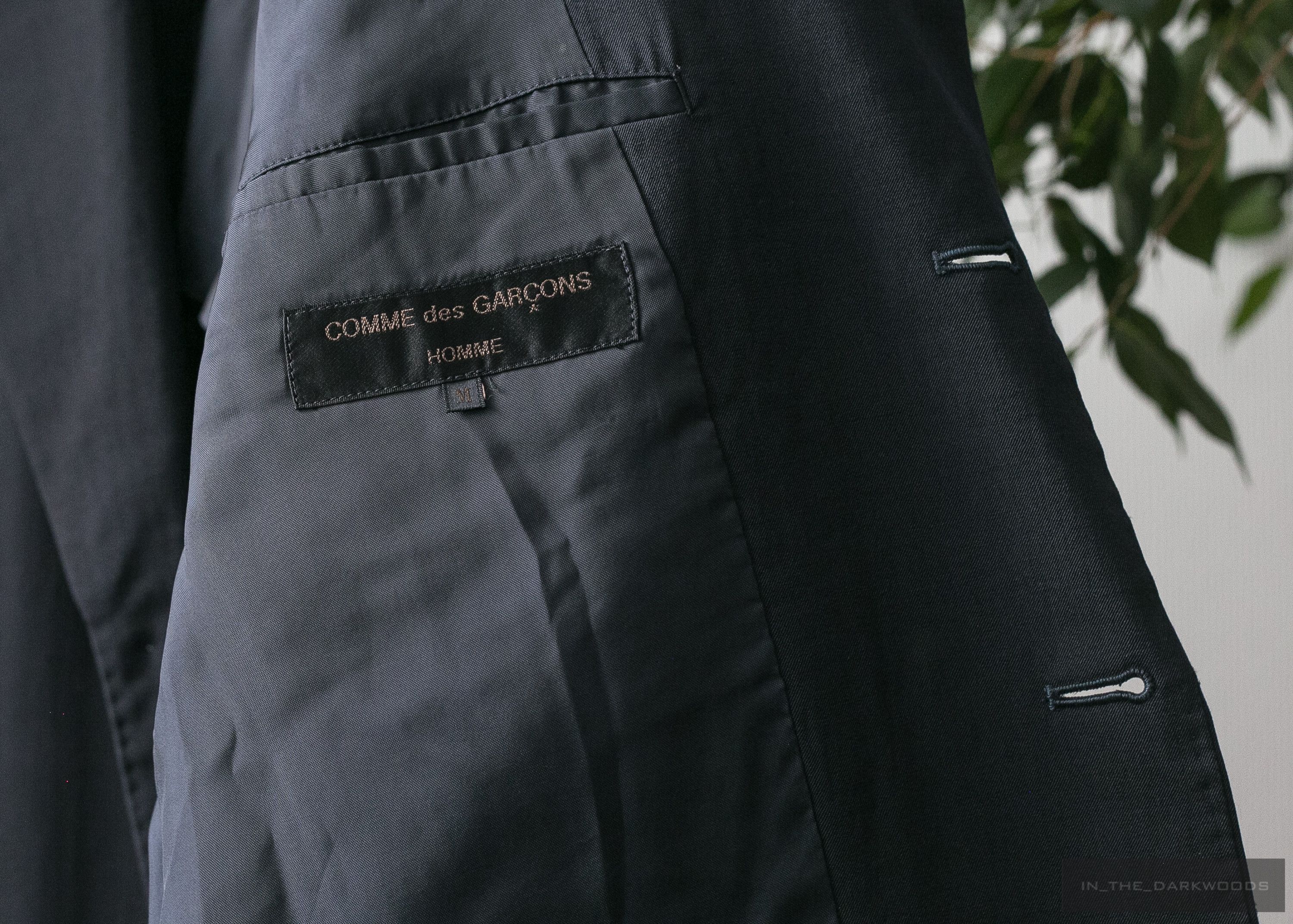 Comme des Garcons Homme 1990AW wool suit Size 38R - 12 Thumbnail