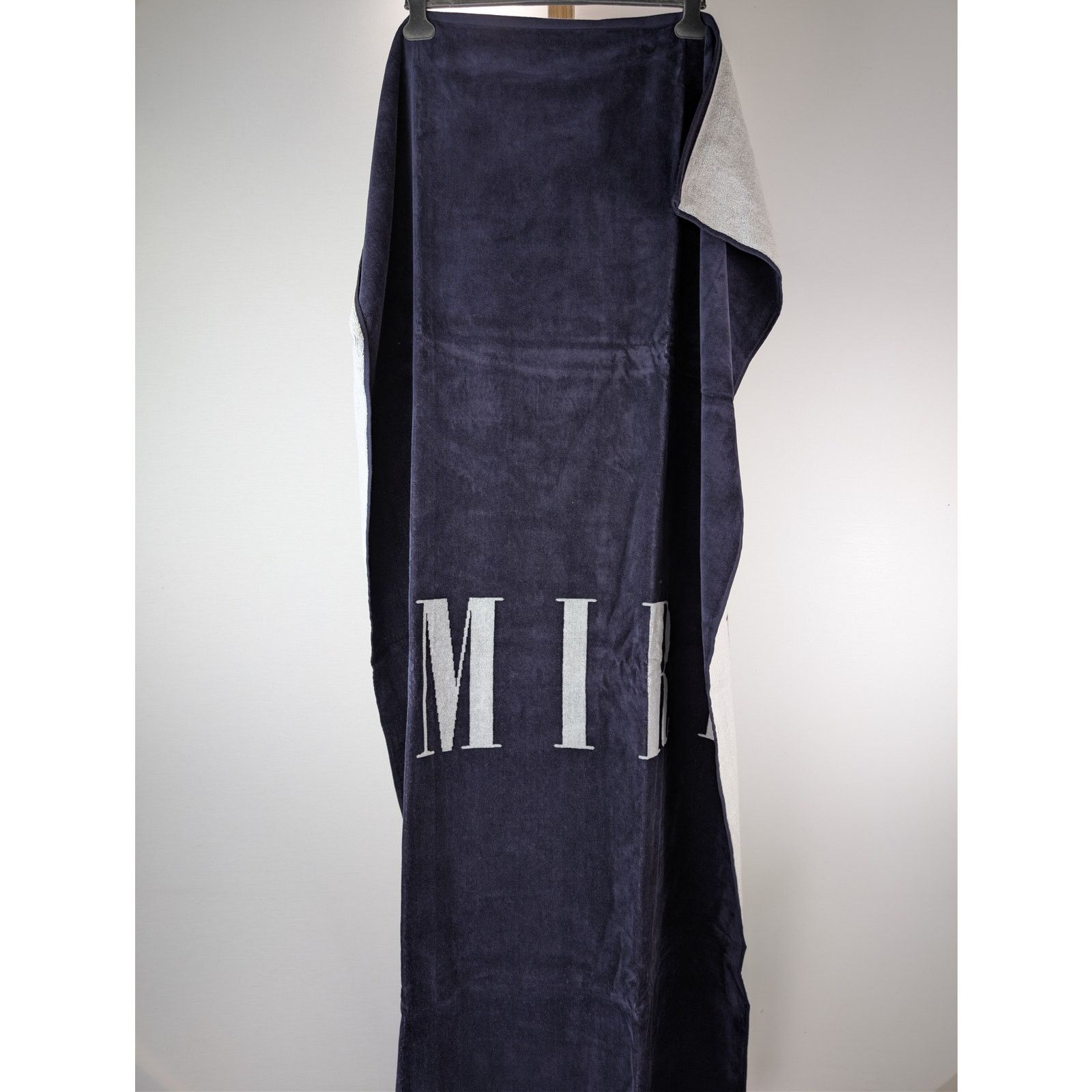 Amiri o1rshd1 Size: OS / Q:5 / Small Logo Towel in Dark Navy Size ONE SIZE - 3 Thumbnail