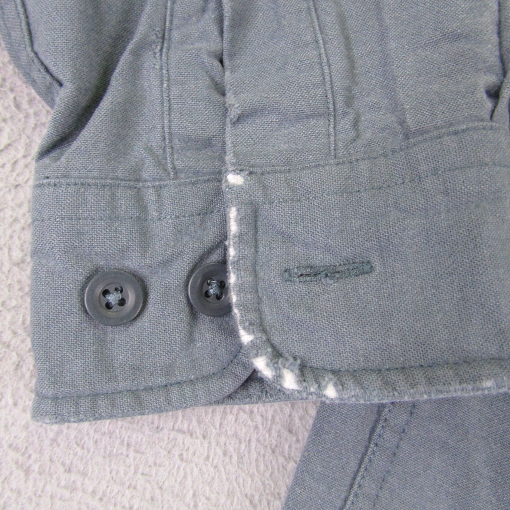 Vintage VINTAGE LL Bean Shirt Mens Extra Large Tall Blue Button Up Twill Workwear Outdoors Size US XL / EU 56 / 4 - 4 Thumbnail