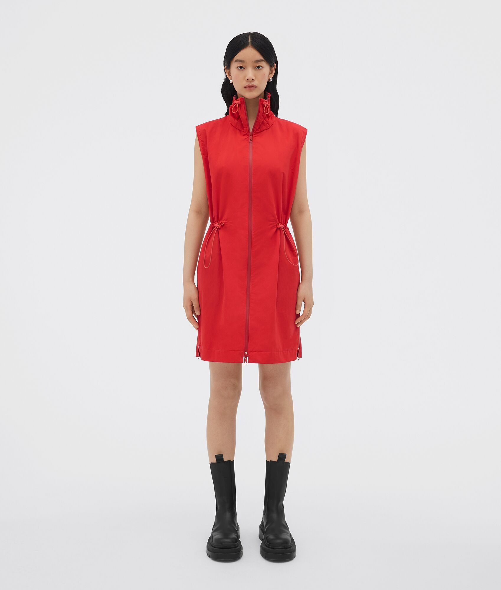 Bottega Veneta o1n1vont0325 Tech Nylon Dress in Burst Size S / US 4 / IT 40 - 1 Thumbnail