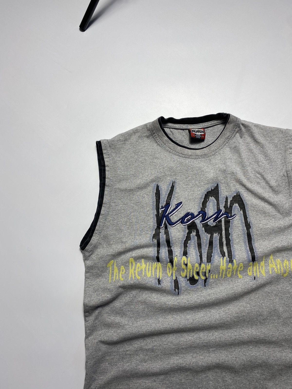 Band Tees 🔥 VTG Korn 90s Band Graphic Tank Top Tee Size US M / EU 48-50 / 2 - 2 Thumbnail