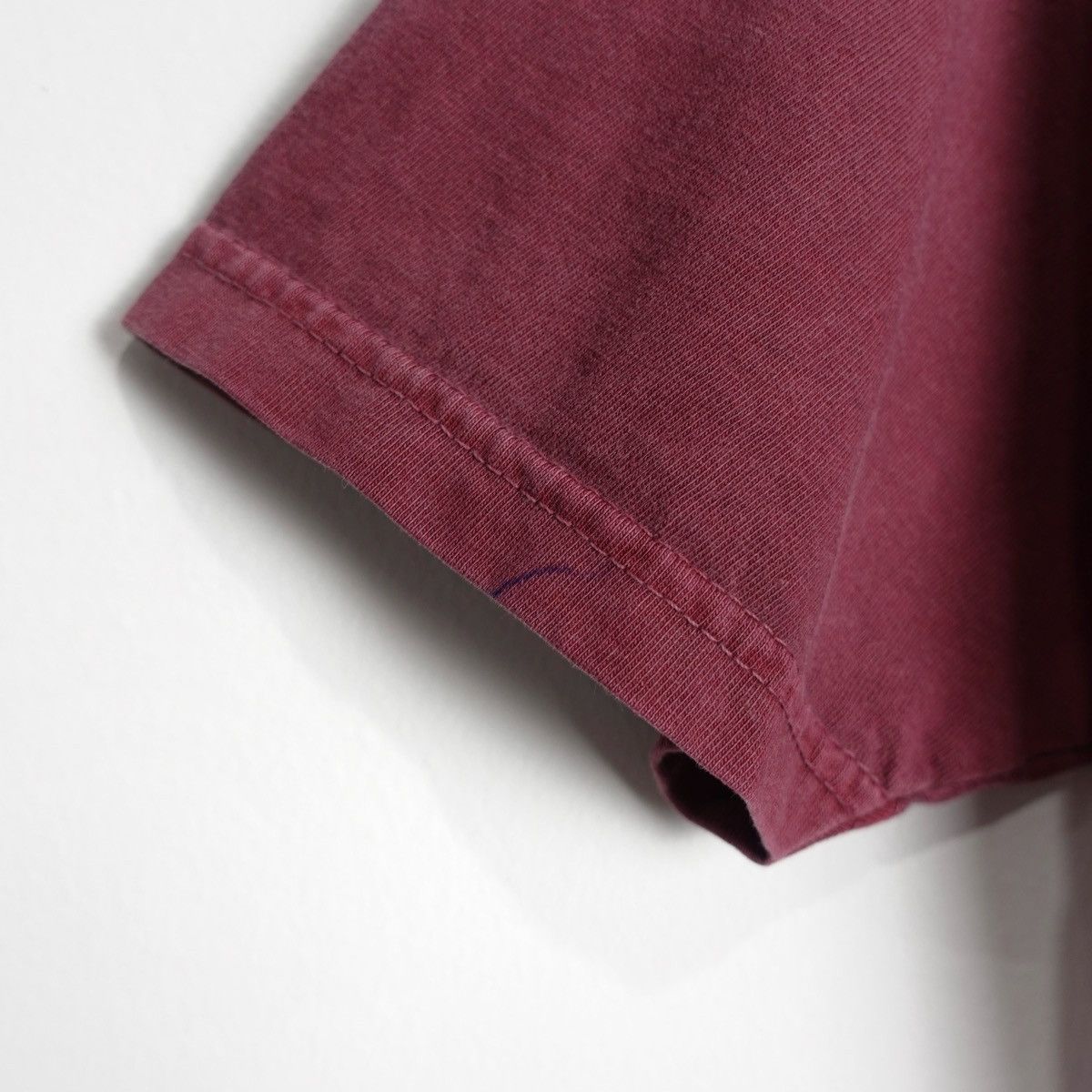 Stussy × Vintage Vintage Burgundy Stüssy "Increase the Peace" Tee Size US XS / EU 42 / 0 - 6 Thumbnail