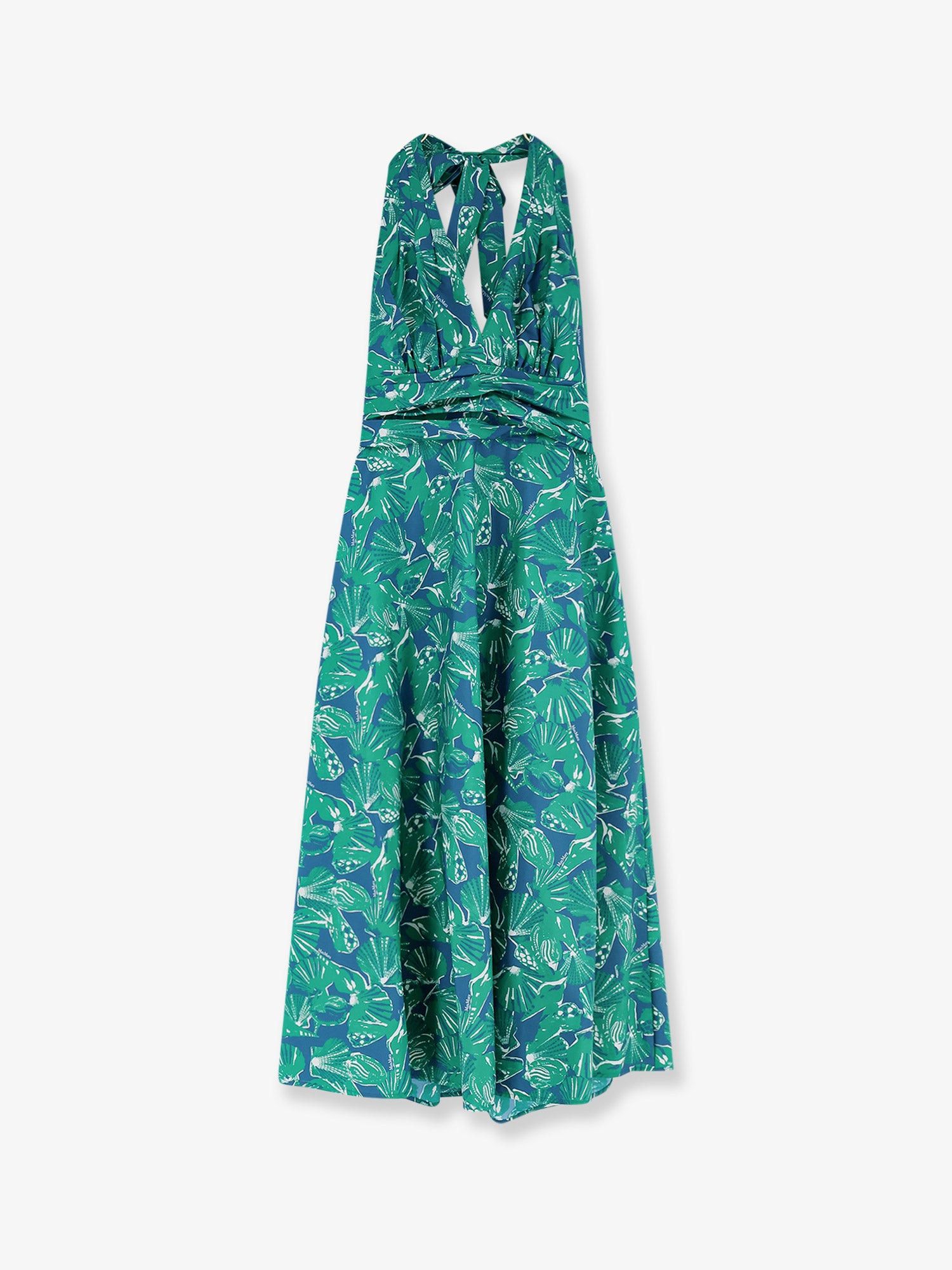 Max Mara Mxmebella Printed Cotton Dress Size XS / US 0-2 / IT 36-38 - 1 Thumbnail