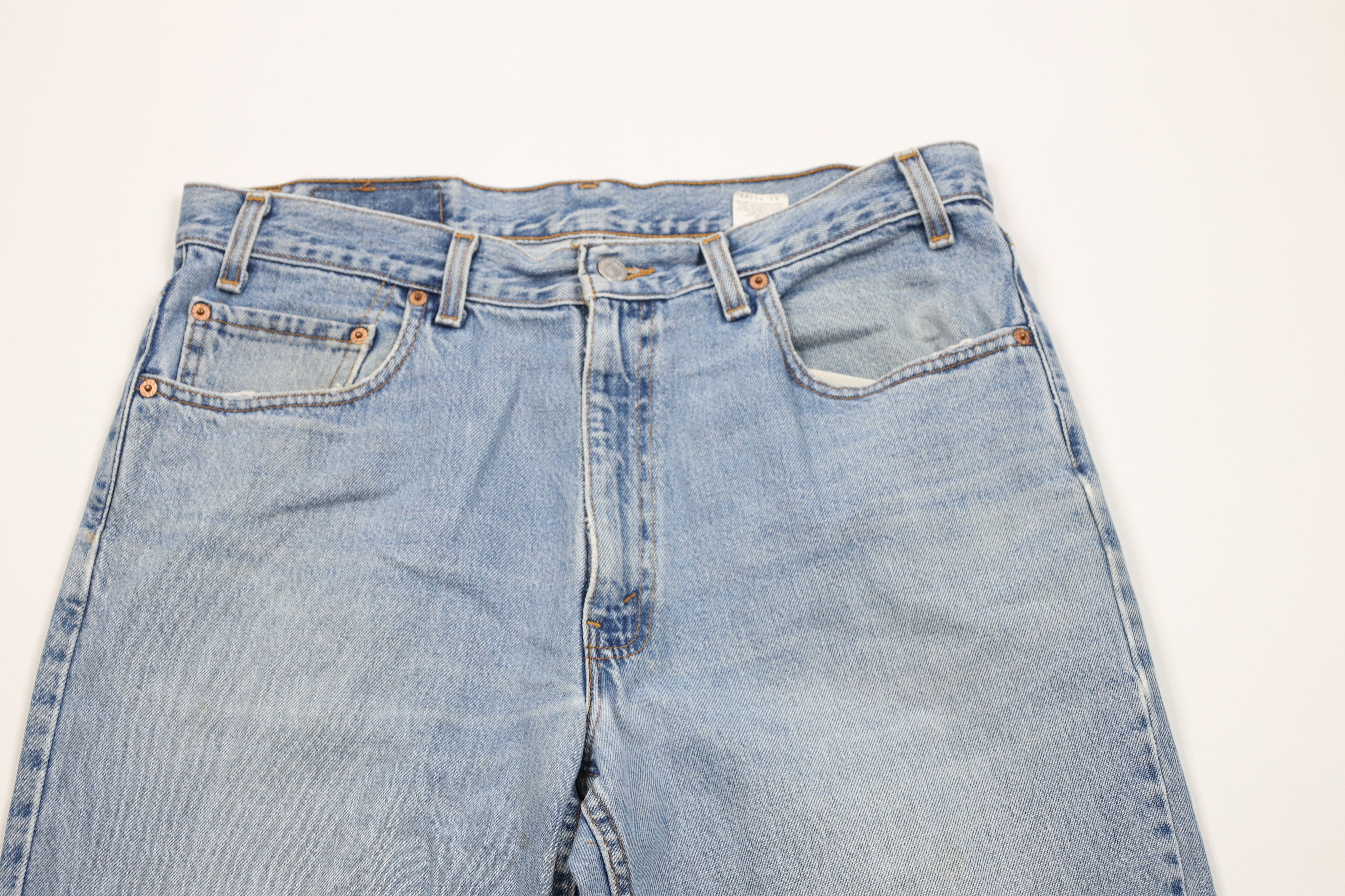 Levi's × Vintage Vintage Y2K 2001 Levis 550 Relaxed Fit Denim Jeans USA Size US 36 / EU 52 - 2 Thumbnail