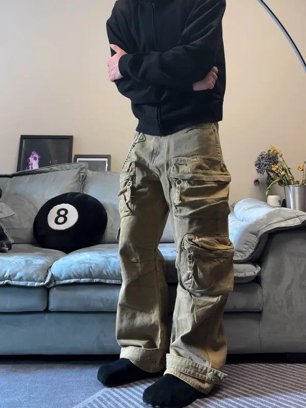 Jean Horiuchi x Ryoka Multi Pocket Cargo Jeans Size US 33 - 3 Thumbnail
