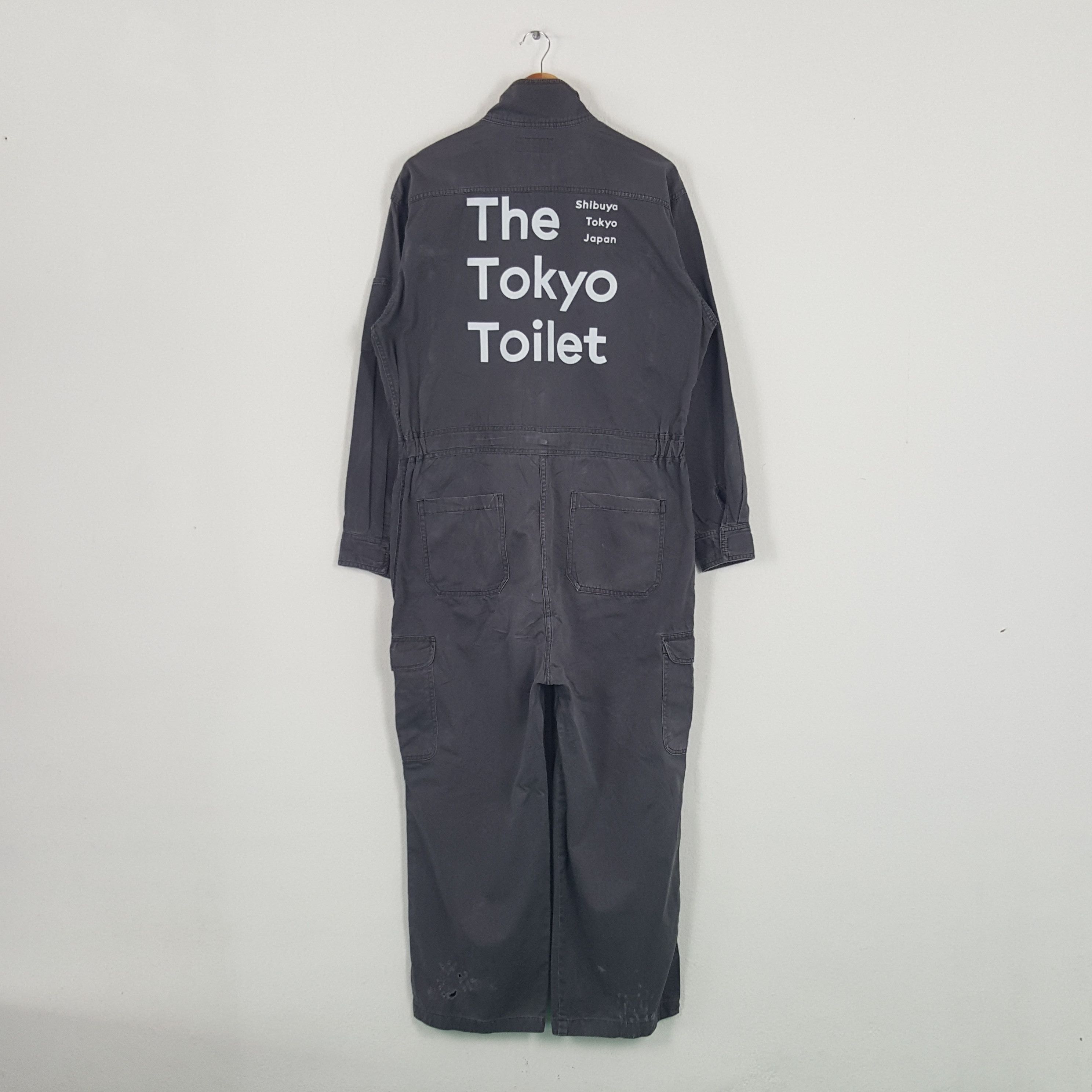 Japanese Brand × Vintage Vintage The Tokyo Toilet Japanese Brand Coverall Jacket Size US L / EU 52-54 / 3 - 1 Thumbnail