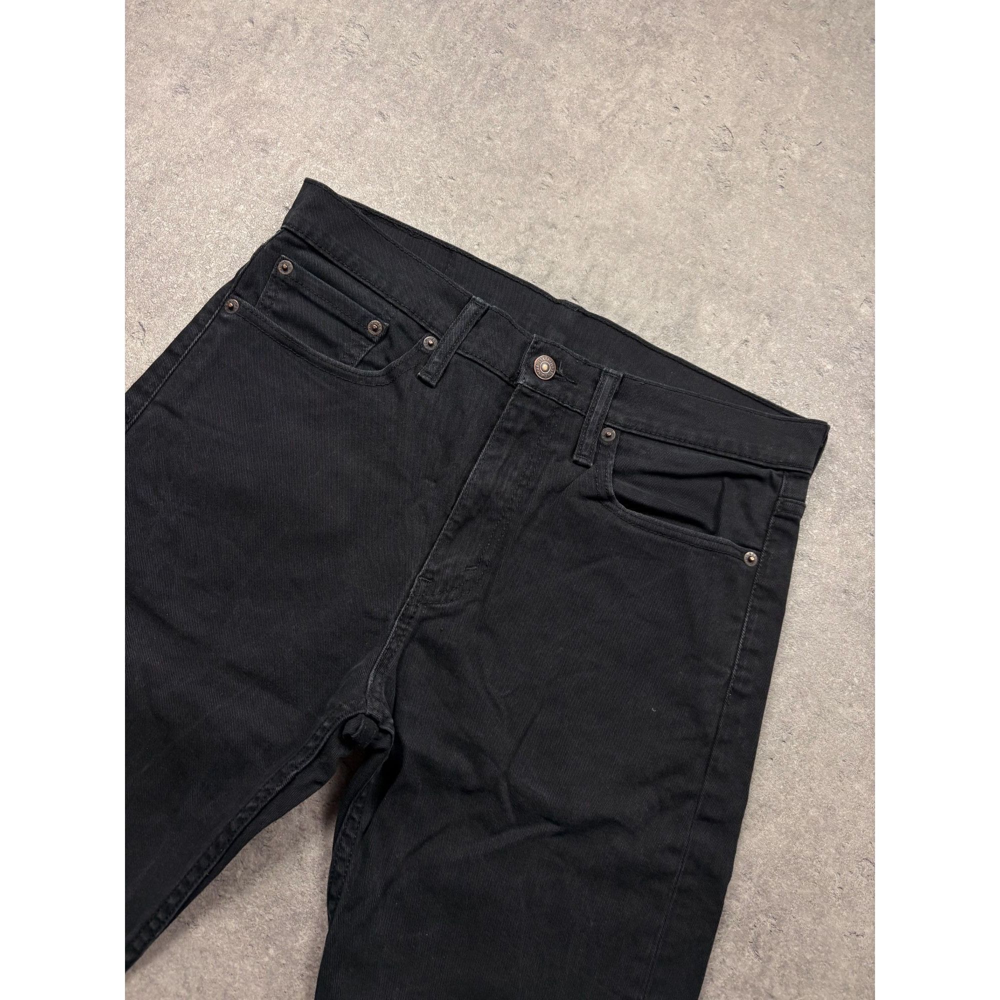 Levi's Levi's 510 Men's Skinny Fit Jeans W31 L32 Black Denim Slim T Size US 31 - 2 Thumbnail