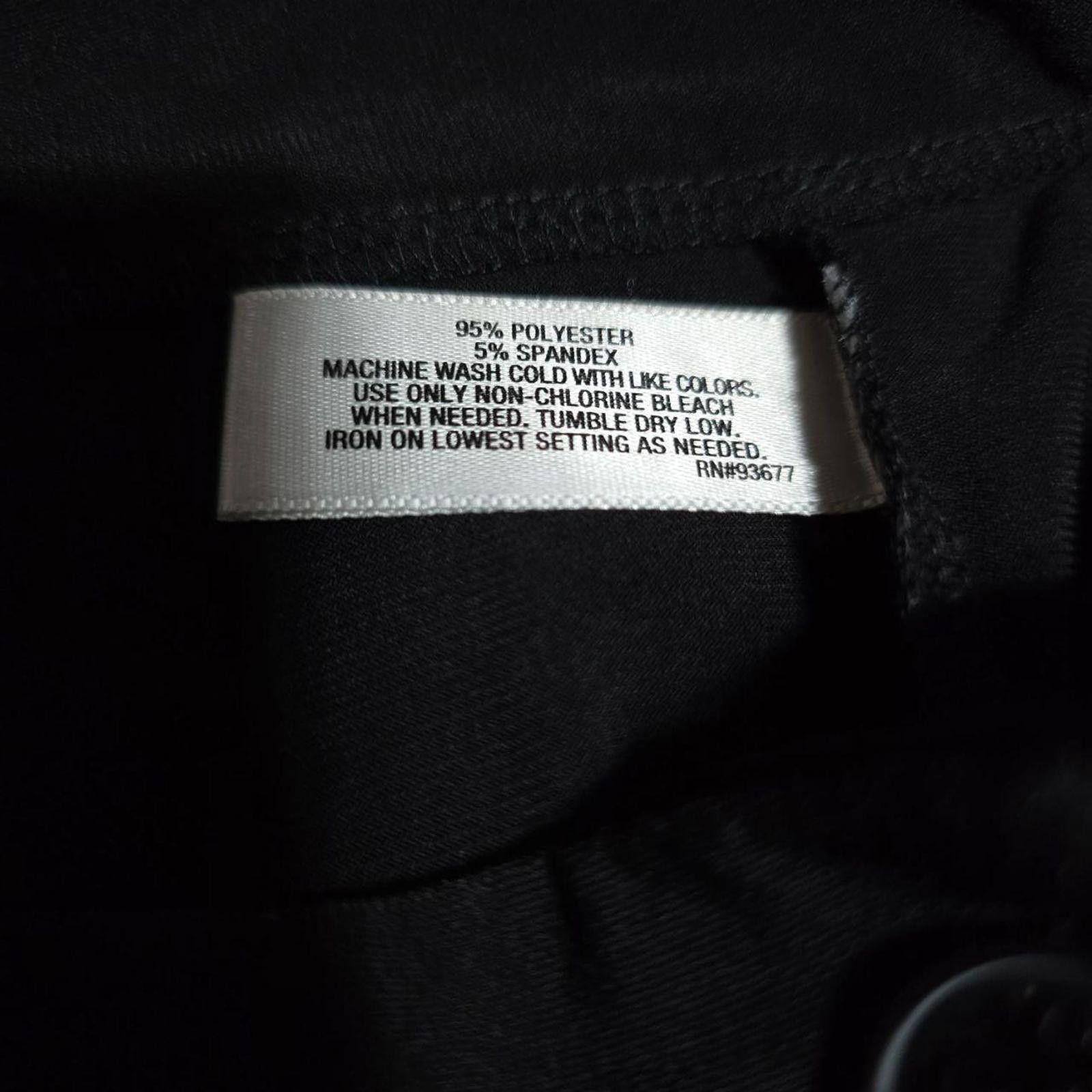 Other I 💗 Ronson Solid Black Dress Pants Size 8 Size 30" / US 8 / IT 44 - 4 Thumbnail