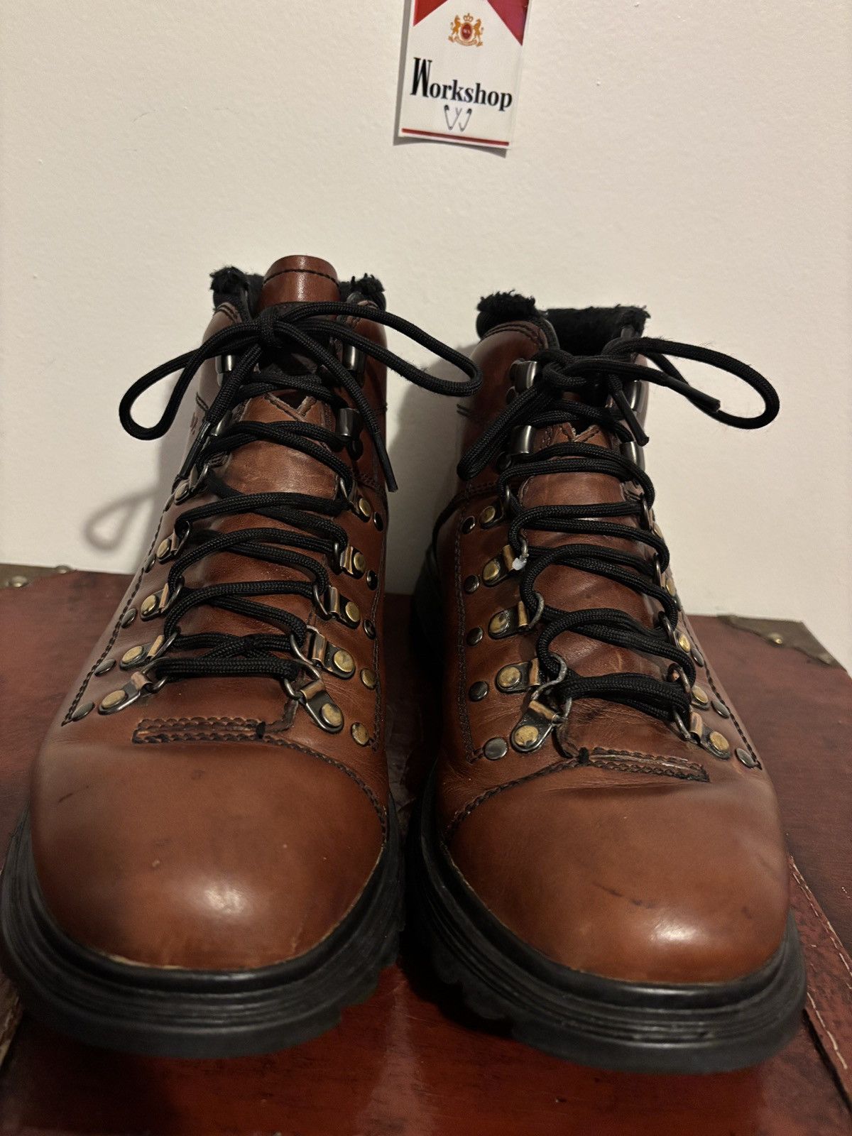Prada Prada Hiking Boots / Vintage Linea Rossa Sport Linea Rossa Size US 8.5 / EU 41-42 - 16 Thumbnail