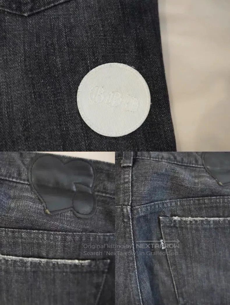 Number (N)ine Number (N)ine 04AW Peace Patch Jeans. Size US 27 - 6 Thumbnail
