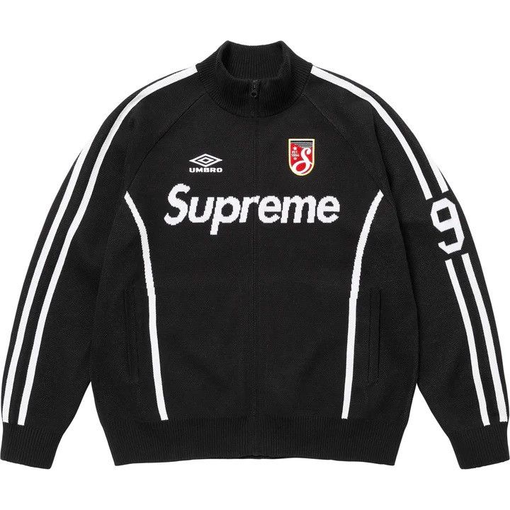 Supreme × Umbro Supreme Umbro Zip Up Sweater Size US L / EU 52-54 / 3 - 1 Thumbnail