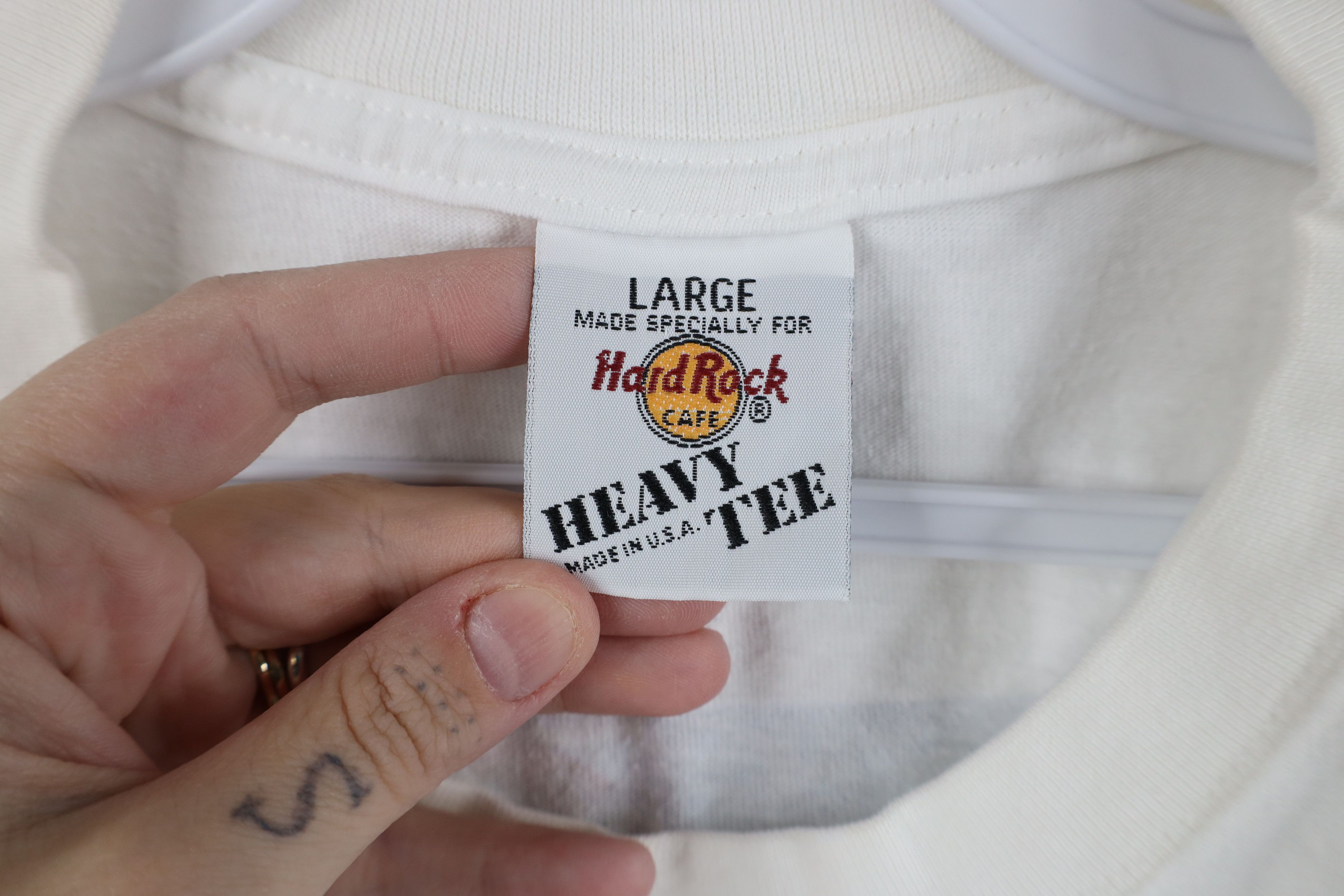 Hard Rock Cafe Vintage 90s Hard Rock Cafe Atlanta Short Sleeve T-Shirt USA Size US L / EU 52-54 / 3 - 7 Thumbnail