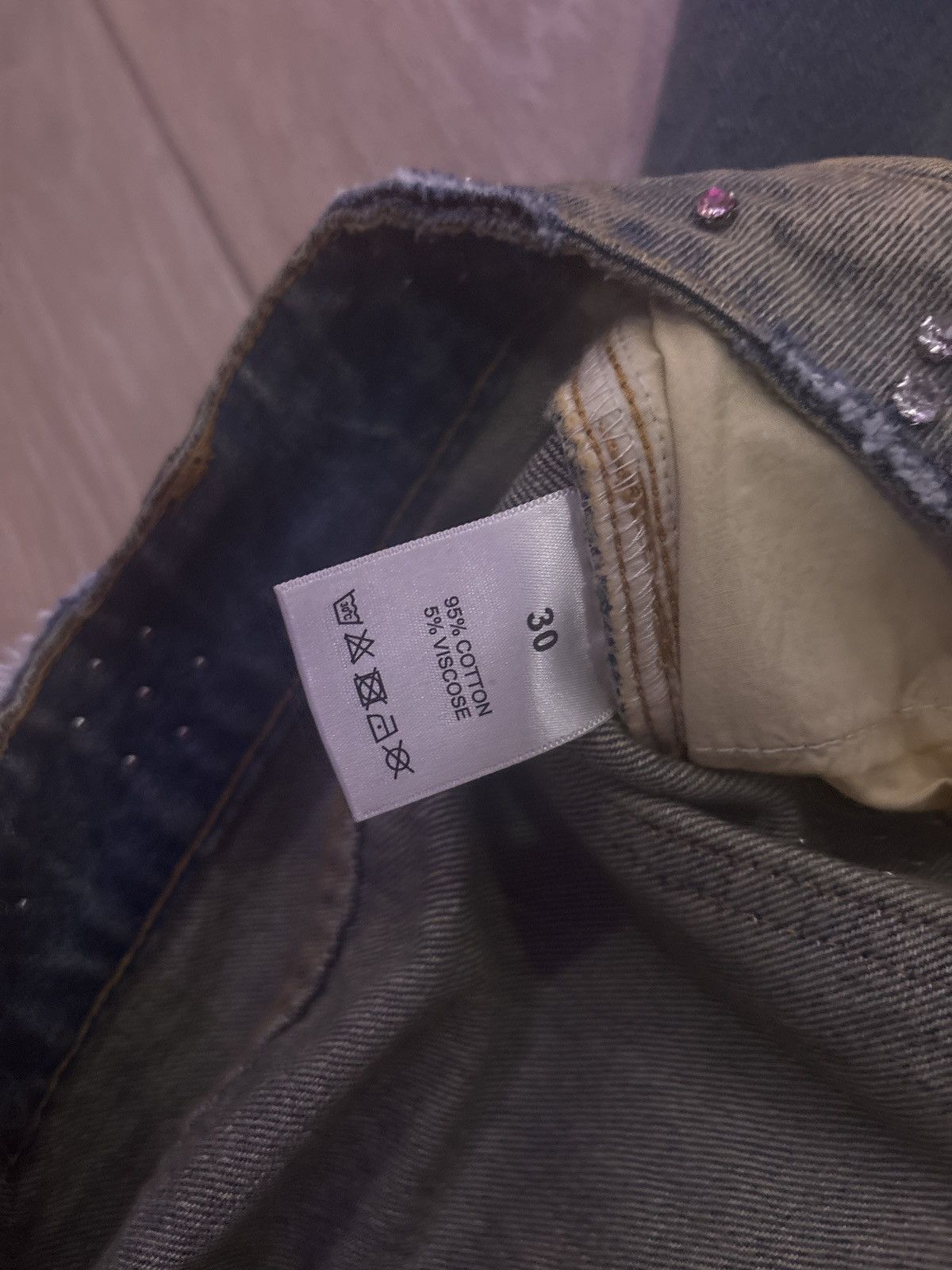 Vale Vale tsunami denim Size US 30 / EU 46 - 4 Thumbnail