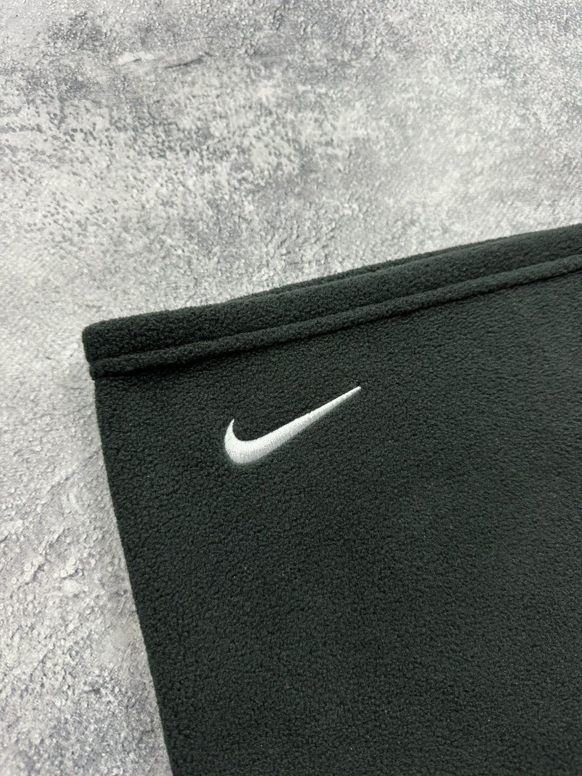 Nike Nike Snood Drill Baff Balaclava Black Fleece Scarf Y2K Size ONE SIZE - 5 Thumbnail