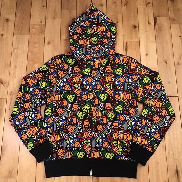 Bape × Marvel Comics × Nigo BAPE × MARVEL COMICS Milo full zip hoodie a bathing ape NIGO Size US M / EU 48-50 / 2 - 1 Thumbnail