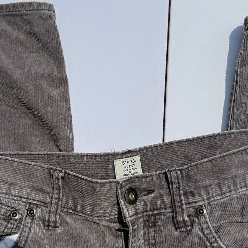 J.Crew J. Crew Corduroy Pants - Stylish and Comfortable 31W Size US 31 - 2 Thumbnail