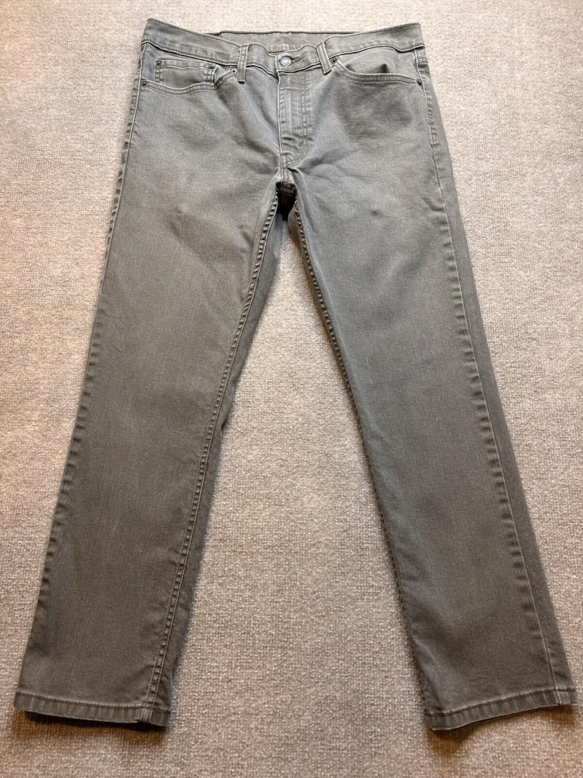 Levi's Levi Strauss & Co 511 Jeans Men's W36 x L29 Gray [721] Size US 36 / EU 52 - 2 Thumbnail