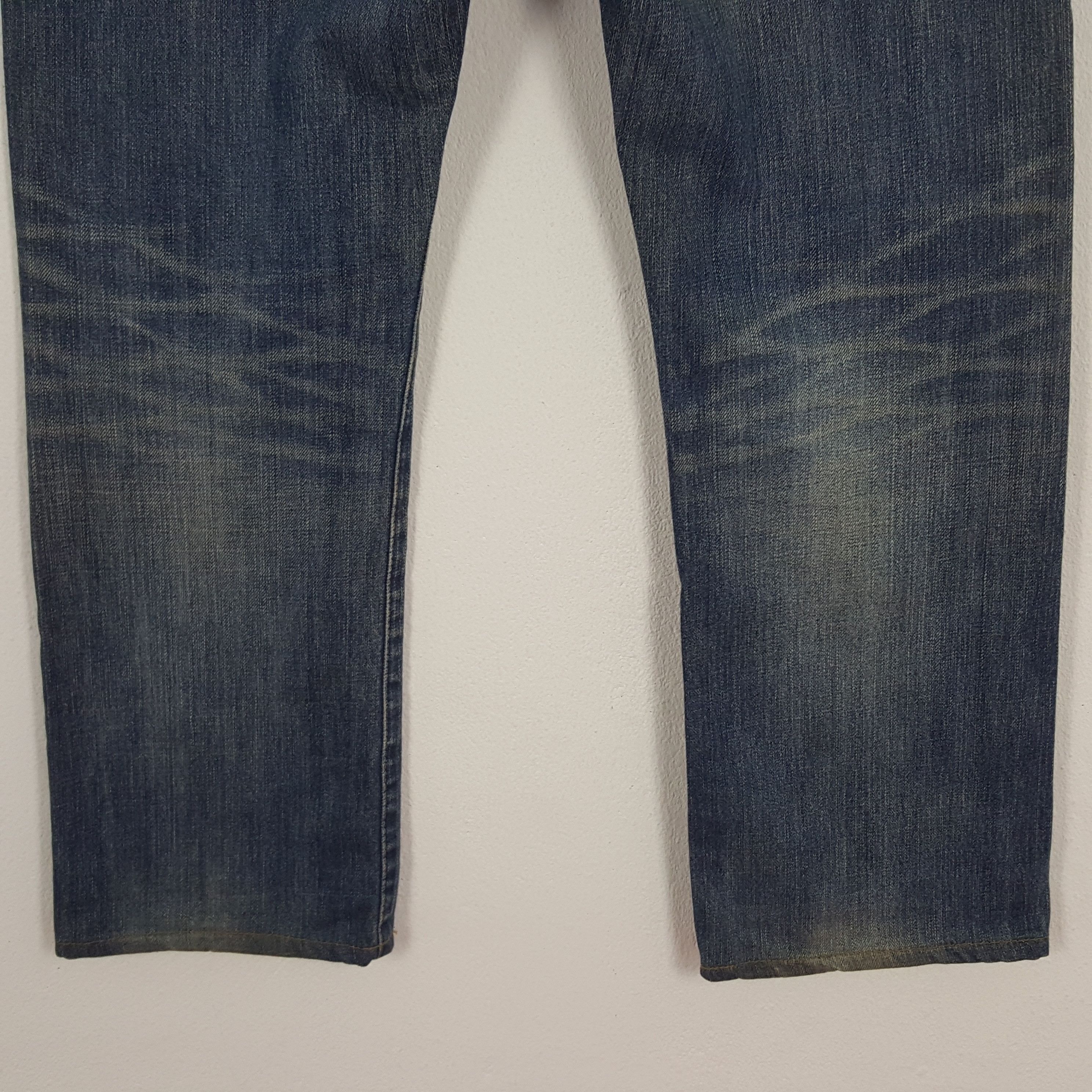 Stussy × Vintage Vintage Stussy Workwear Custom Art Denim Jeans Size US 30 / EU 46 - 3 Thumbnail