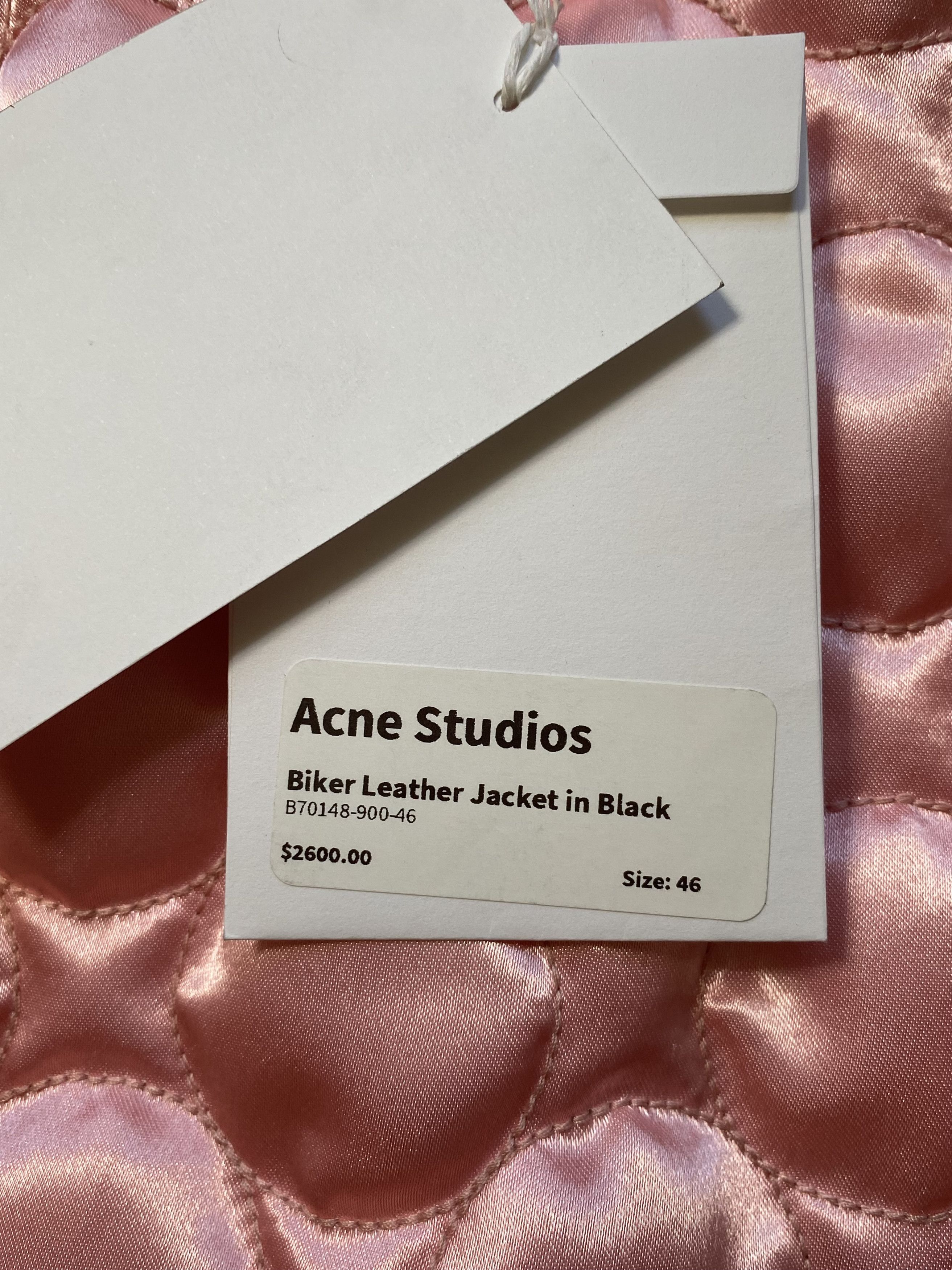 Acne Studios Acne Studios Motorcycle Leather Jacket Size 46 Size US S / EU 44-46 / 1 - 11 Thumbnail