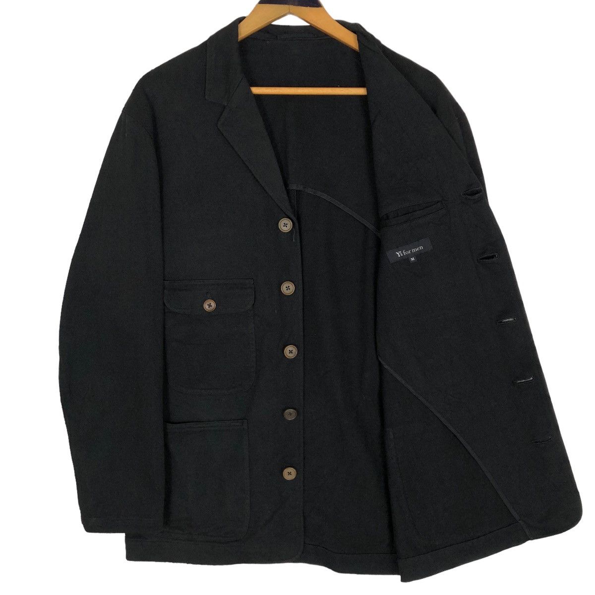 Yohji Yamamoto Vintage Y’s For Men Yohji Yamamoto 2006 S/S Light Jacket Size US M / EU 48-50 / 2 - 7 Thumbnail