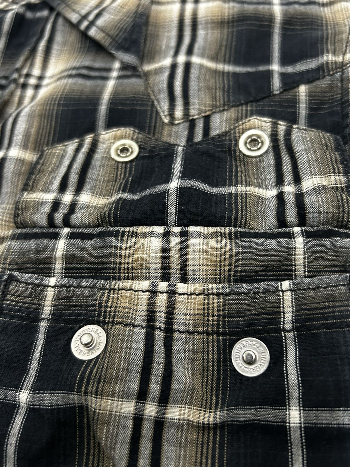 Cowboy Equipment × Lee Lee John’s Checkered Western Shirt 19470 Size US S / EU 44-46 / 1 - 7 Thumbnail