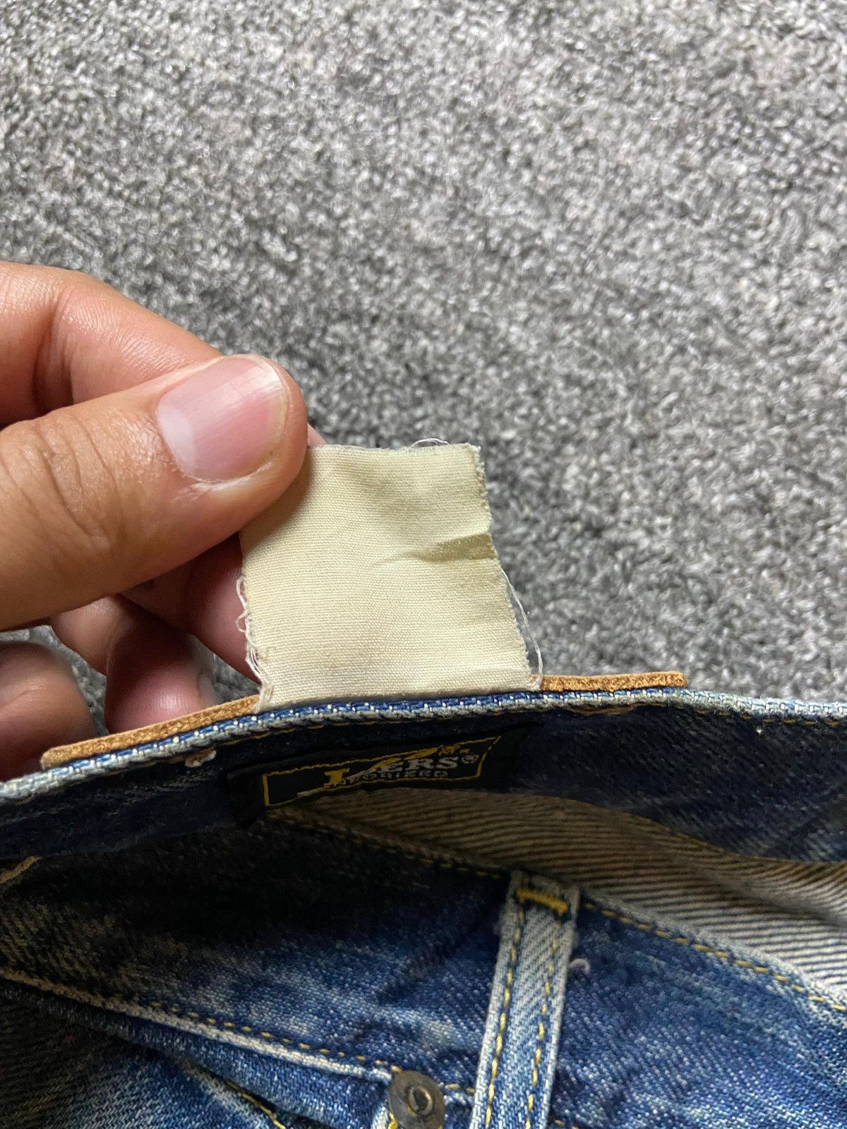 Japanese Brand × Lee × Vintage Vintage LEE Riders Distressed Denim Ripped Jeans (129) Size US 30 / EU 46 - 9 Thumbnail