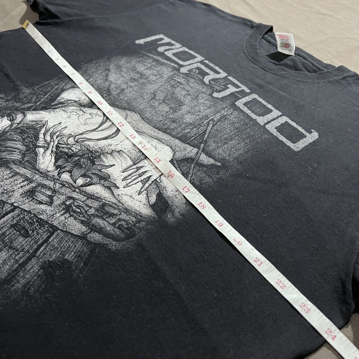 Band Tees Vintage Y2K Morton Metal Band Tee 2XL graphic horror Size US XXL / EU 58 / 5 - 7 Thumbnail