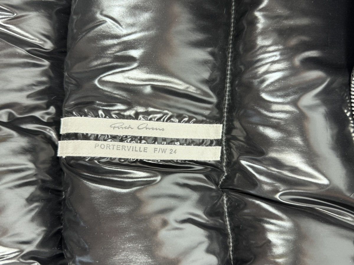 Rick Owens PORTERVILLE PUFFER JACKET WITH A FULL ZIP DETAIL Size US XL / EU 56 / 4 - 5 Thumbnail