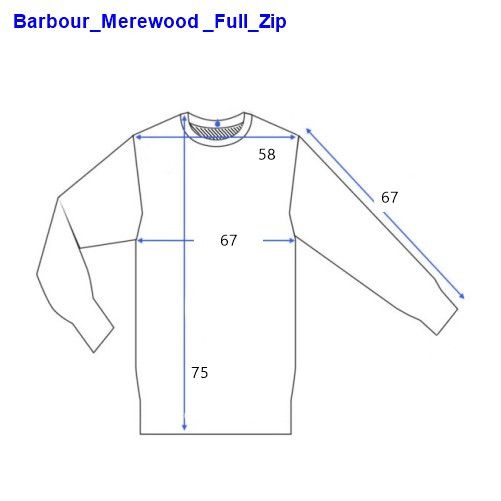 Barbour Barbour Merewood Full Zip Sweatshirt Heather Mens 2XL Size US XXL / EU 58 / 5 - 2 Thumbnail