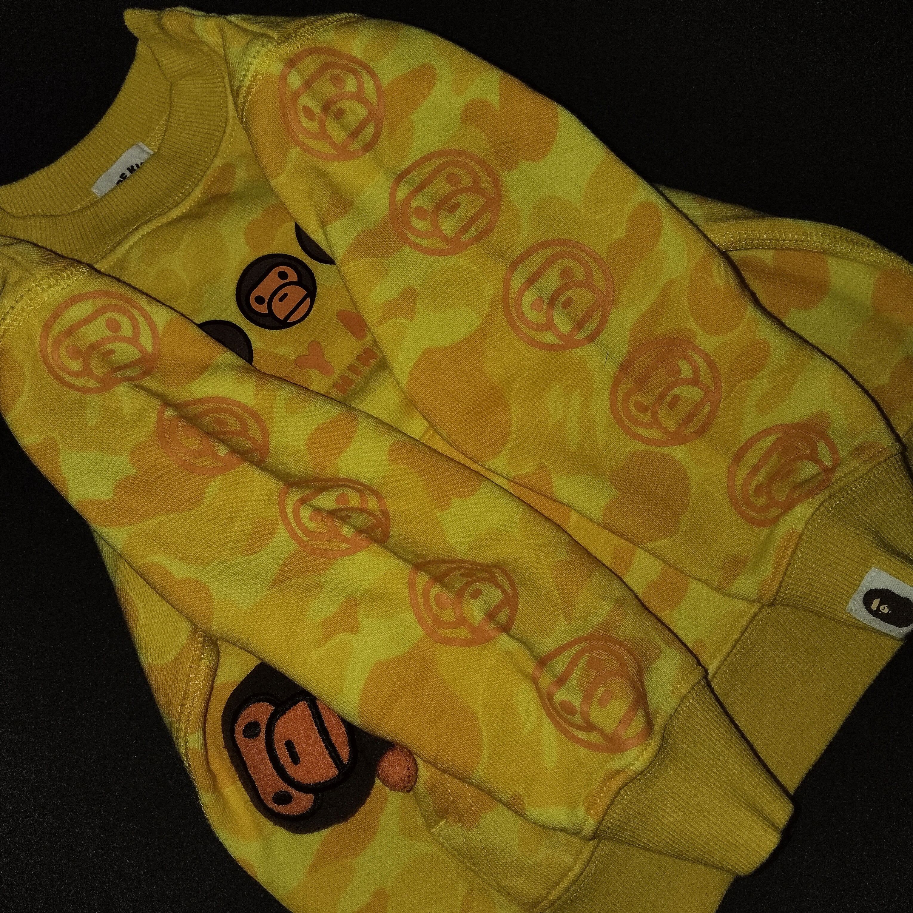 Bape Exclusive BAPE KIDS Store Baby Milo Camo Crewneck Plush Doll Size ONE SIZE - 5 Thumbnail