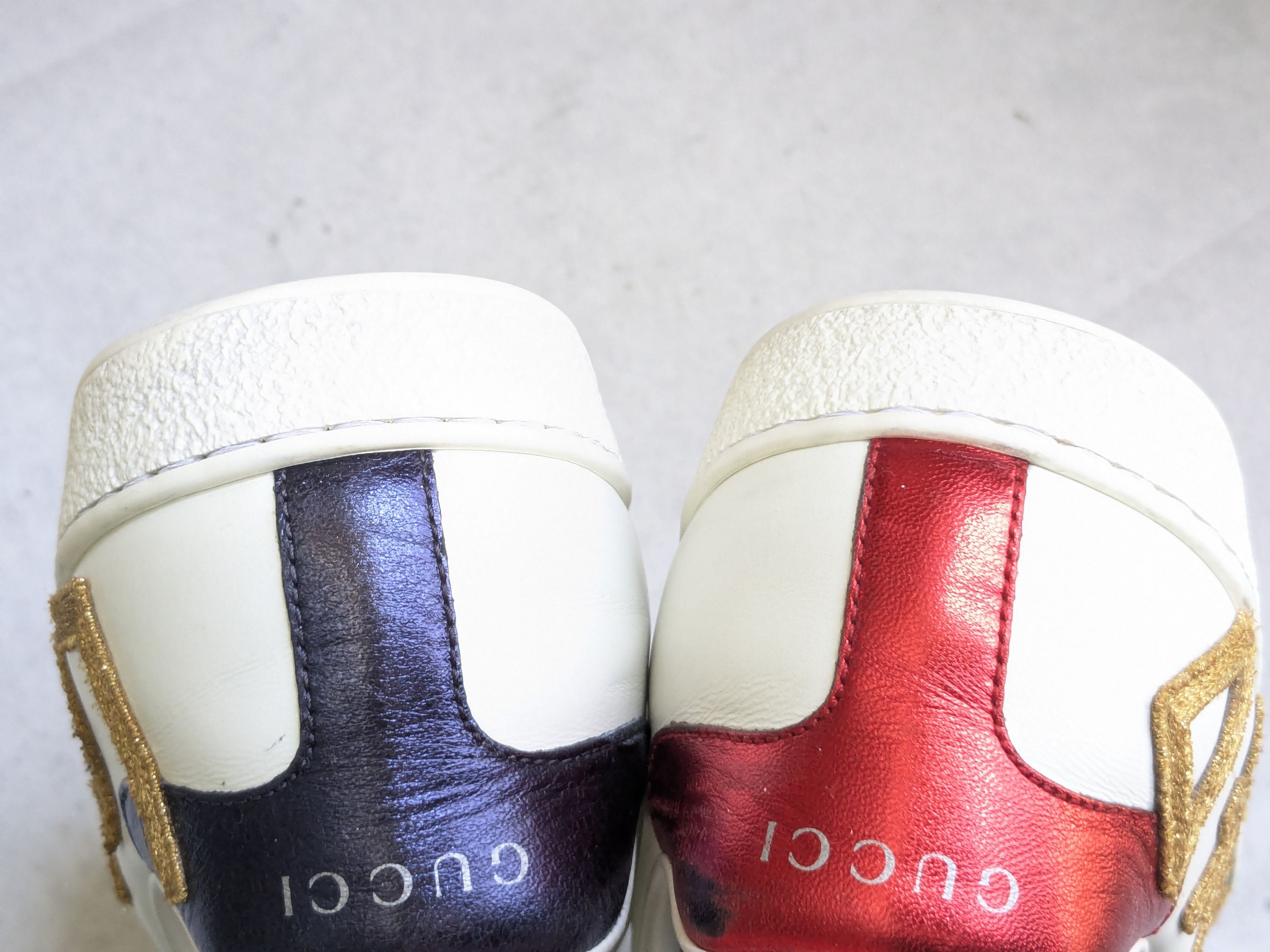 Gucci Gucci Ace Sneakers Loved 8.5 White Low Tops Leather Size US 8.5 / EU 41-42 - 11 Thumbnail