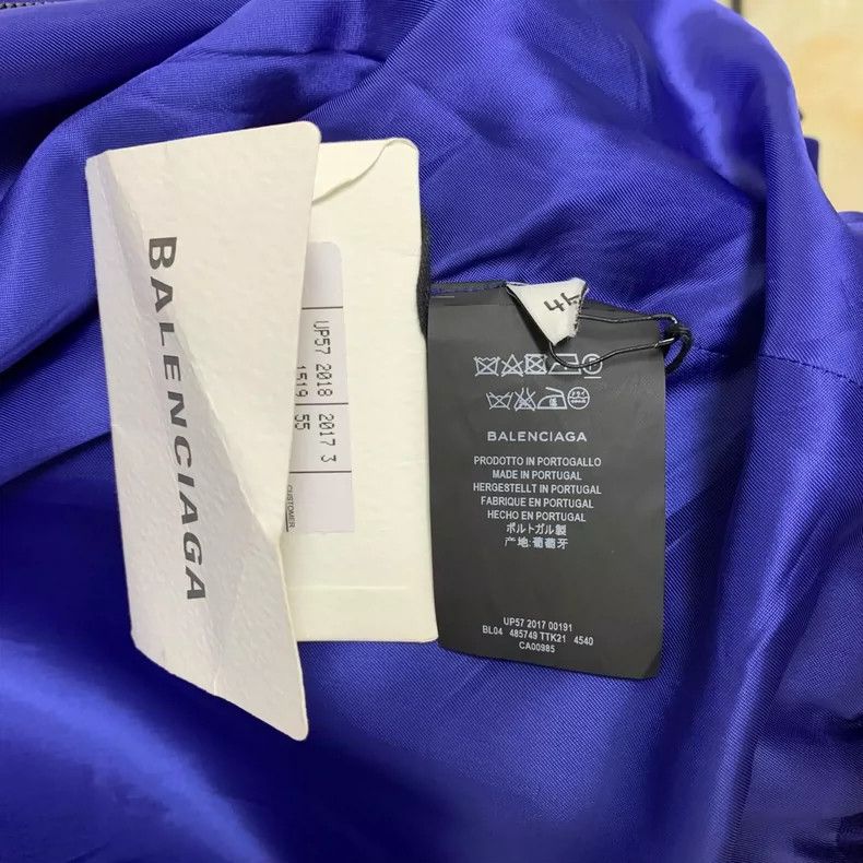 Balenciaga Balenciaga SS23 Blue Jacket 2505-Nextarrow Size US S / EU 44-46 / 1 - 9 Thumbnail