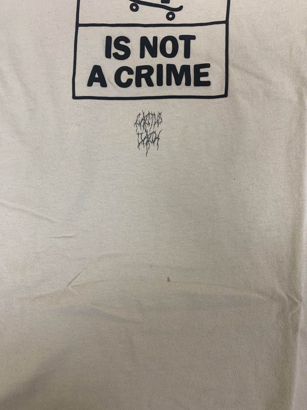 Travis Scott Travis Scott Skateboarding is not a Crime shirt Size US XL / EU 56 / 4 - 3 Thumbnail
