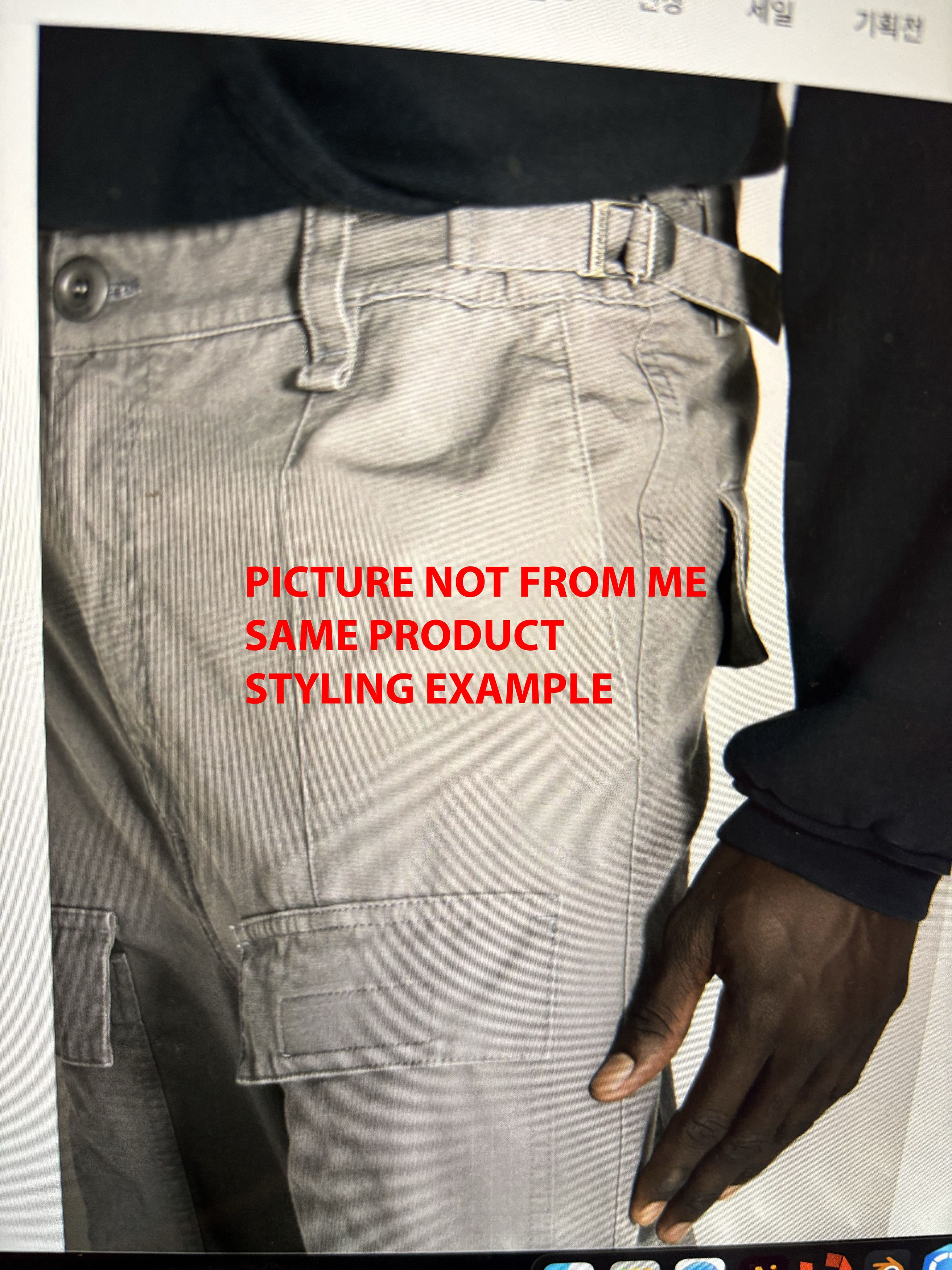 Balenciaga FW23 Flared Cargo Pants Size US 28 / EU 44 - 19 Thumbnail