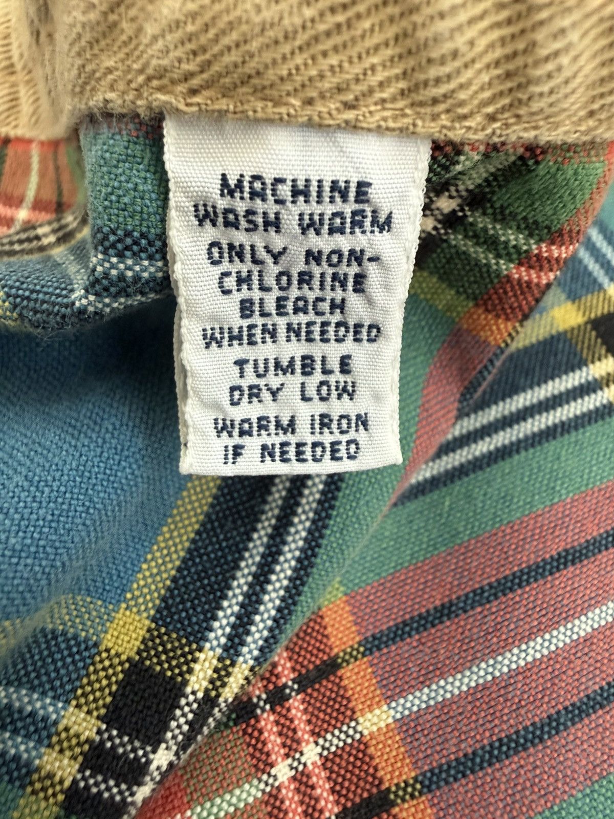 Polo Ralph Lauren Vintage Polo Ralph Lauren Plaid OCBD Shirt XL Blue Red Size US XL / EU 56 / 4 - 5 Thumbnail