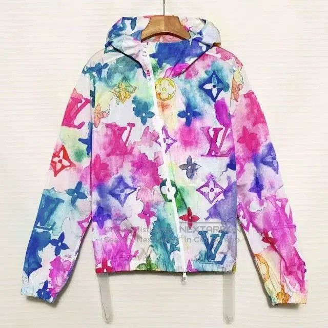 Louis Vuitton Louis Vuitton SS21 Ink Print Windproof Jacket. Size US M / EU 48-50 / 2 - 1 Thumbnail