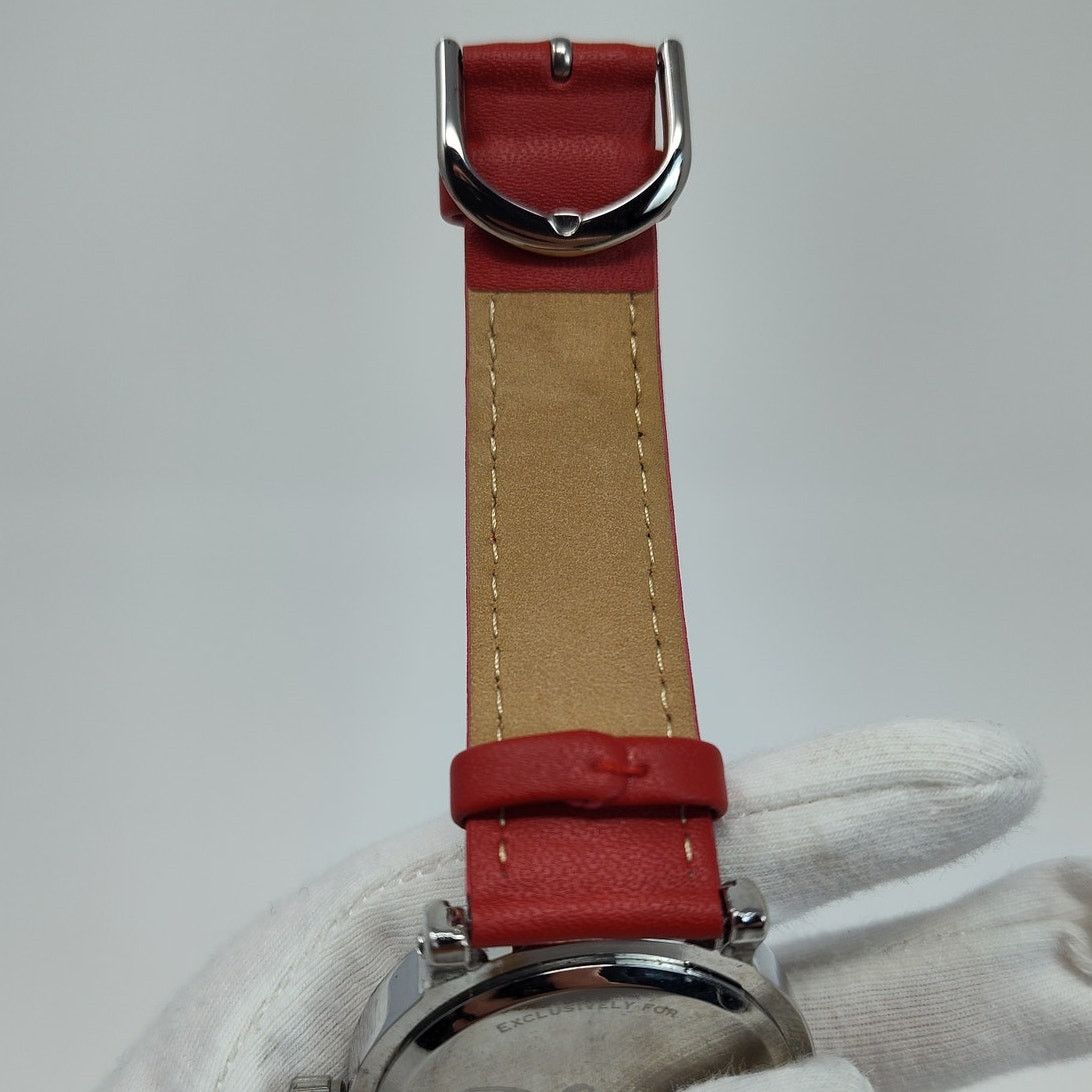 Disney Disney Minnie Mouse Red Polka Dot Watch Classic Silver-toned Size ONE SIZE - 7 Thumbnail