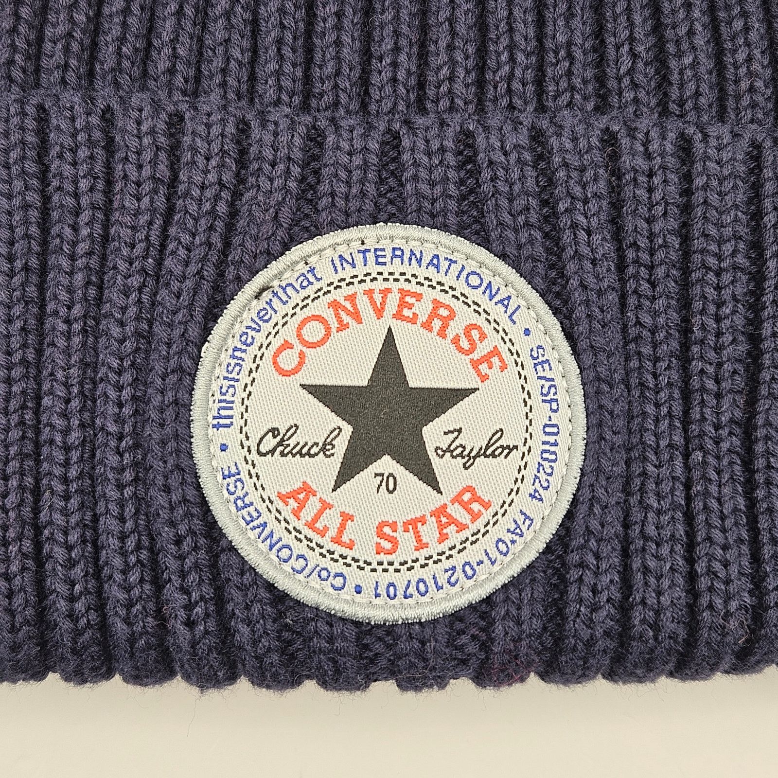 Converse CONVERSE X THISISNEVERTHAT UNISEX ONE SIZE NAVY BEANIE Size ONE SIZE - 2 Thumbnail